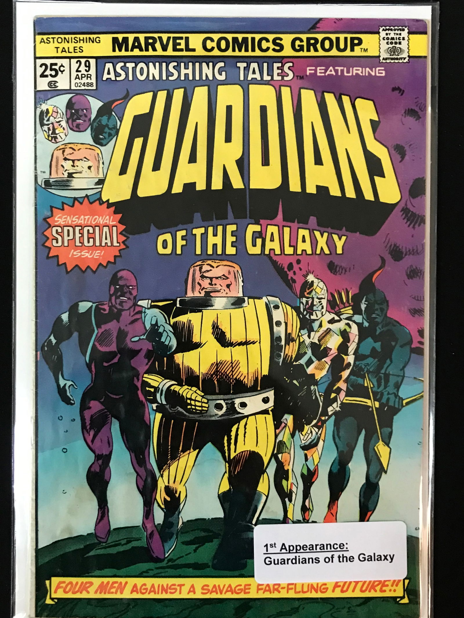 MARVEL COMICS NO.29 GUARDIANS OF THE GALAXY (1 of 1)