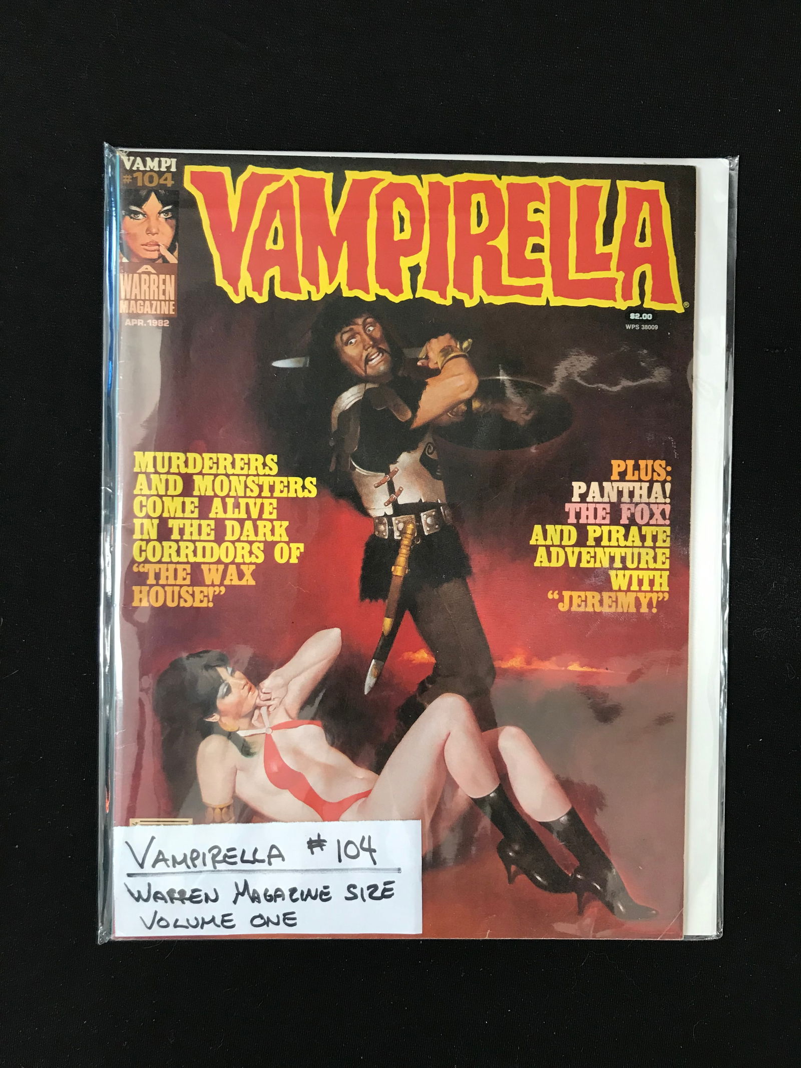 A WARREN MAGAZINE NO.104 VAMPIRELLA (1 of 1)