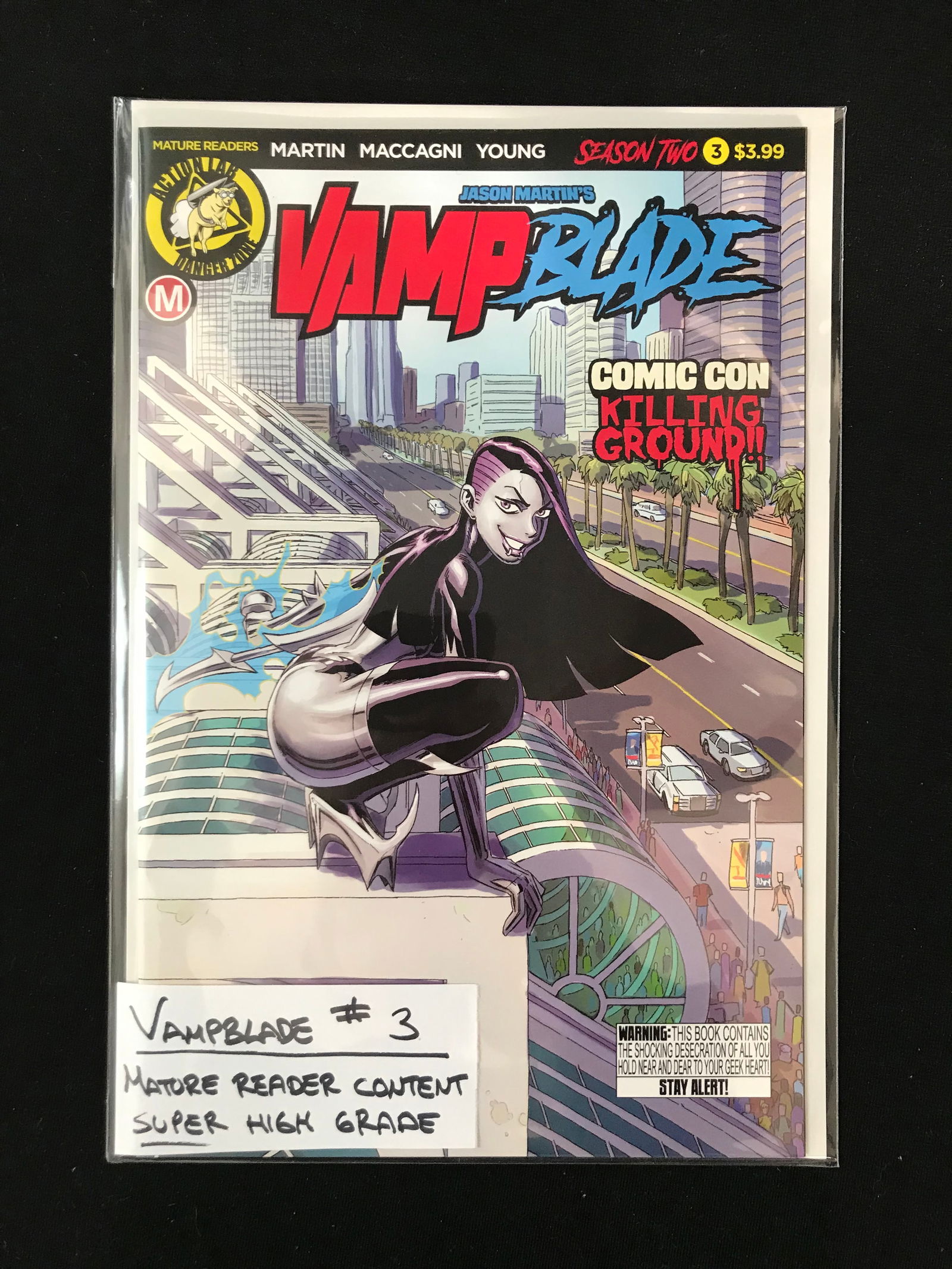 ACTION LAB COMICS NO.3 VAMPBLADE (1 of 1)