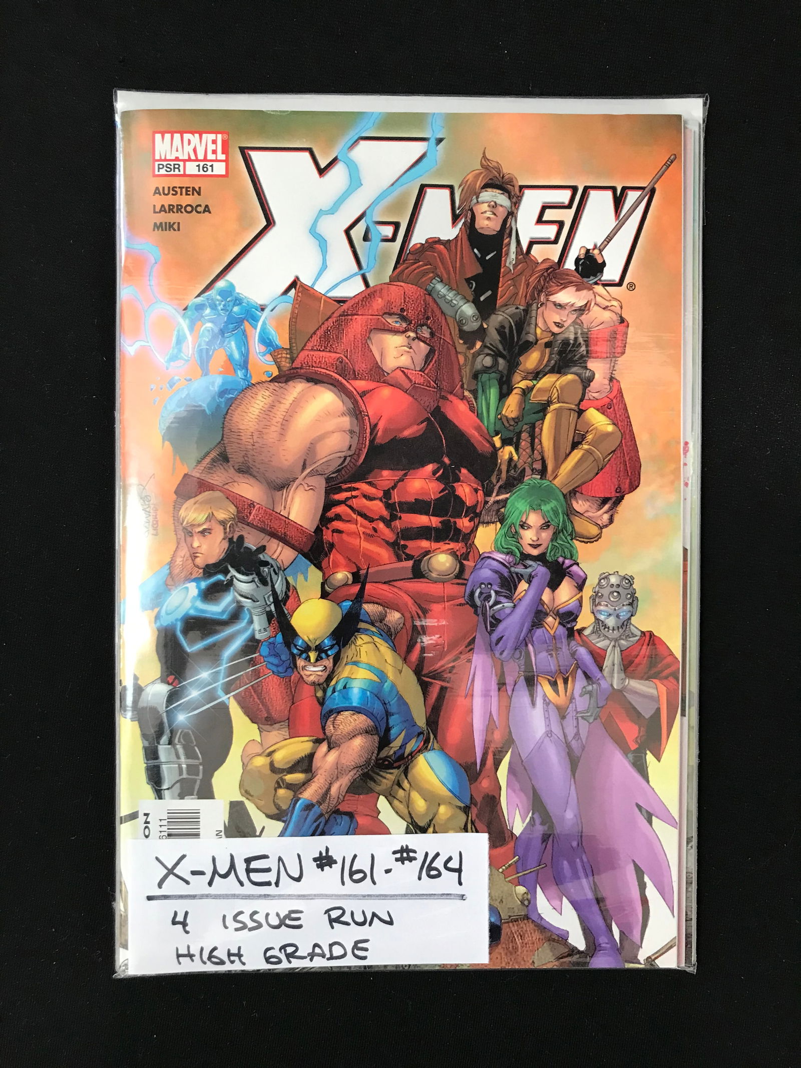 MARVEL COMICS NO.161-164 X-MEN (4 ISSUE RUN) (1 of 1)