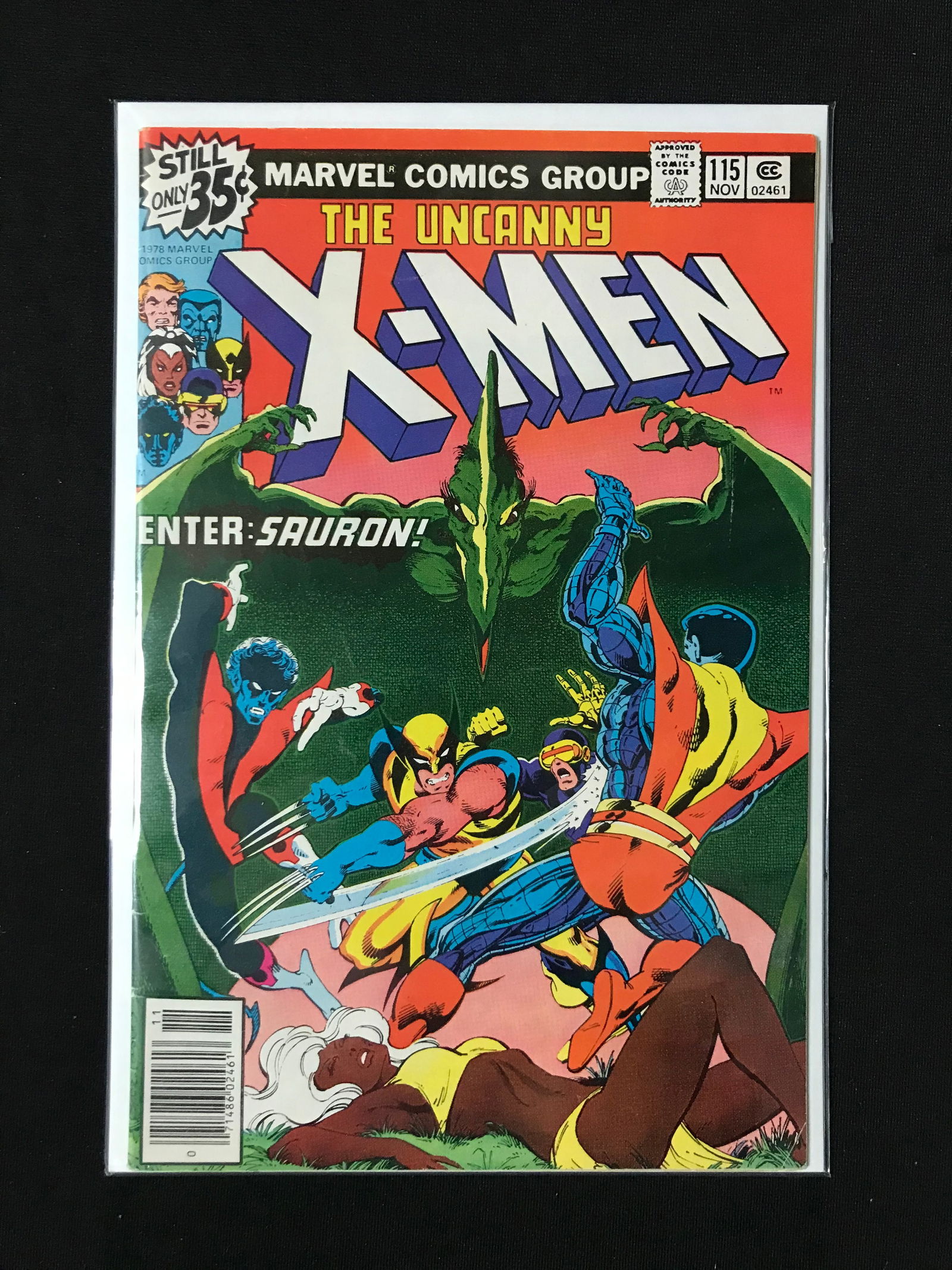 MARVEL COMICS NO.115 THE UNCANNY X-MEN: Prices are in Canadian dollars