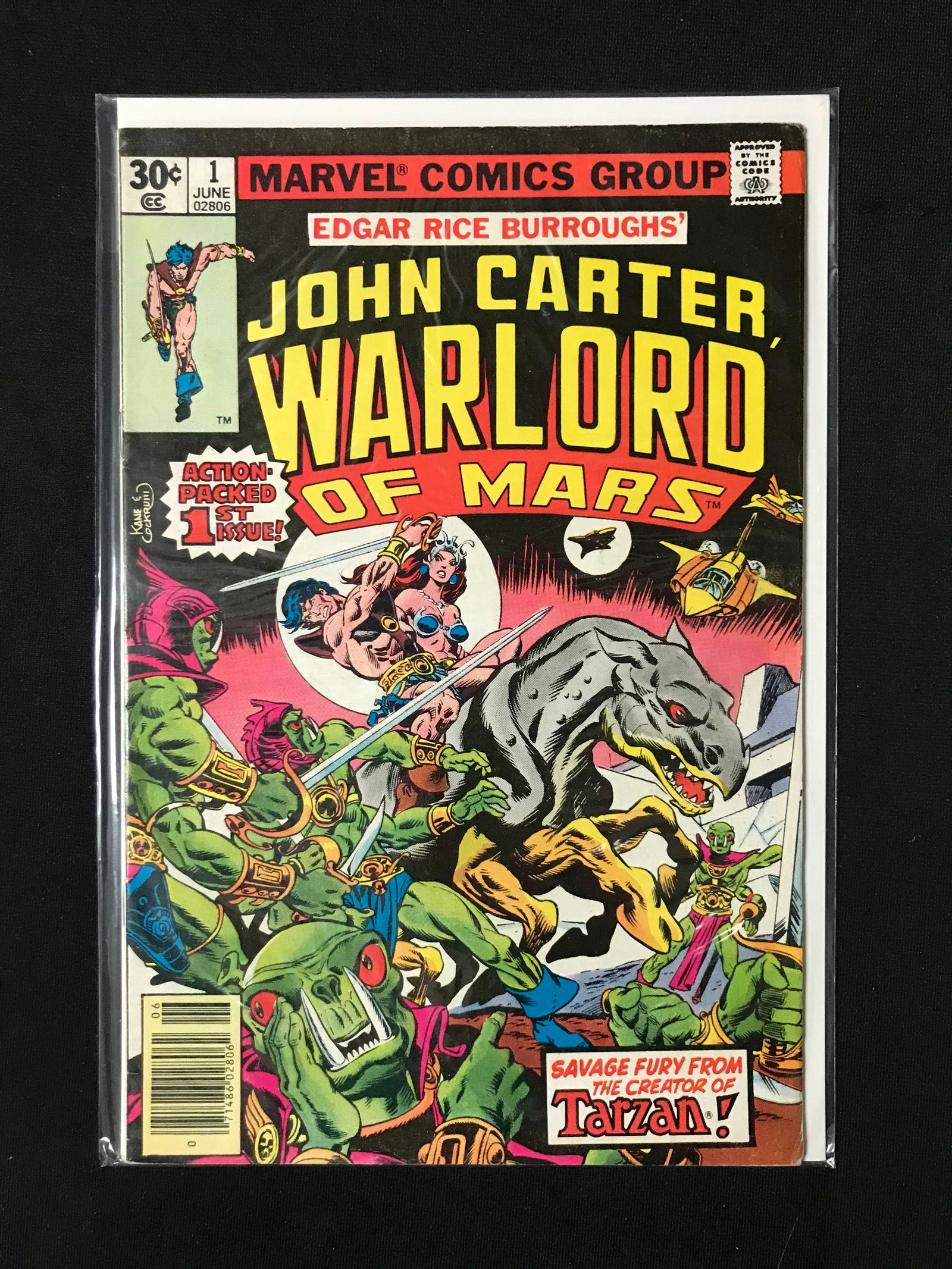 MARVEL COMICS NO.1 JOHN CARTER, WARLORD OF MARS: Prices are in Canadian dollars