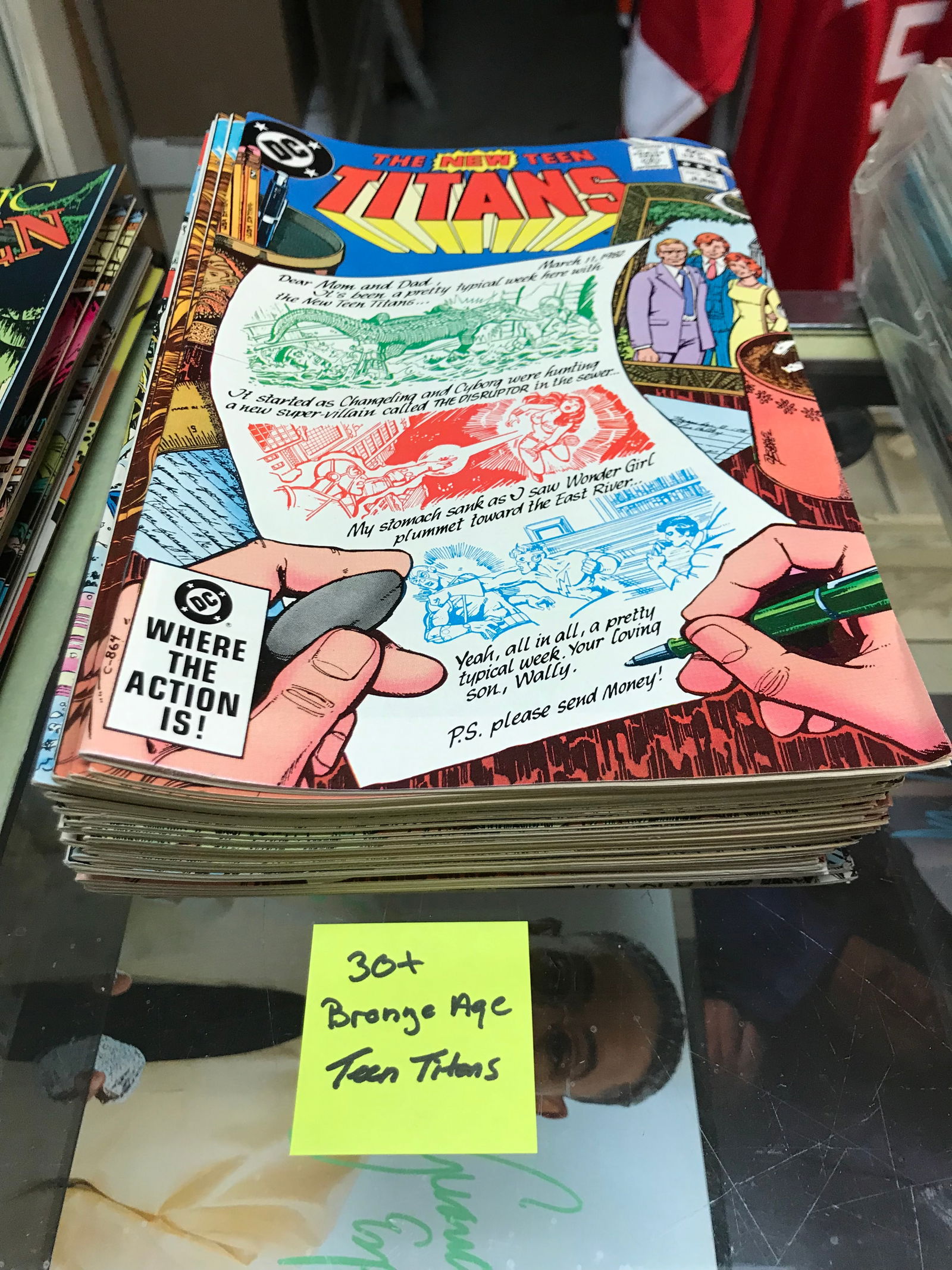 LOT OF 30 BRONZE AGE TEEN TITANS COMICS (DC COMICS) (1 of 1)