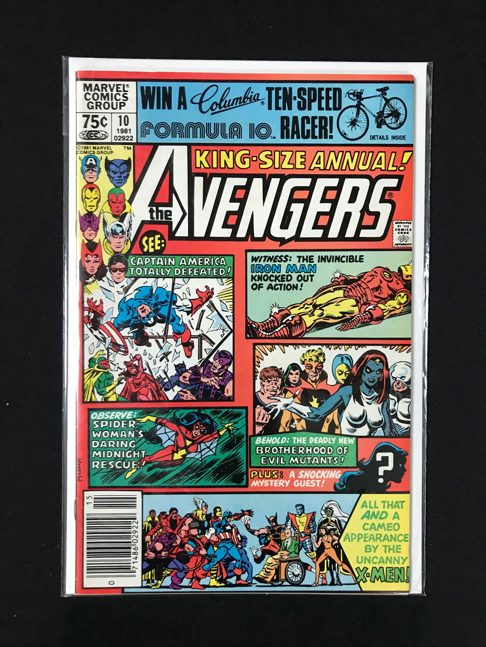 MARVEL COMICS NO.10 THE AVENGERS (KING SIZE ANNUAL) (1 of 1)