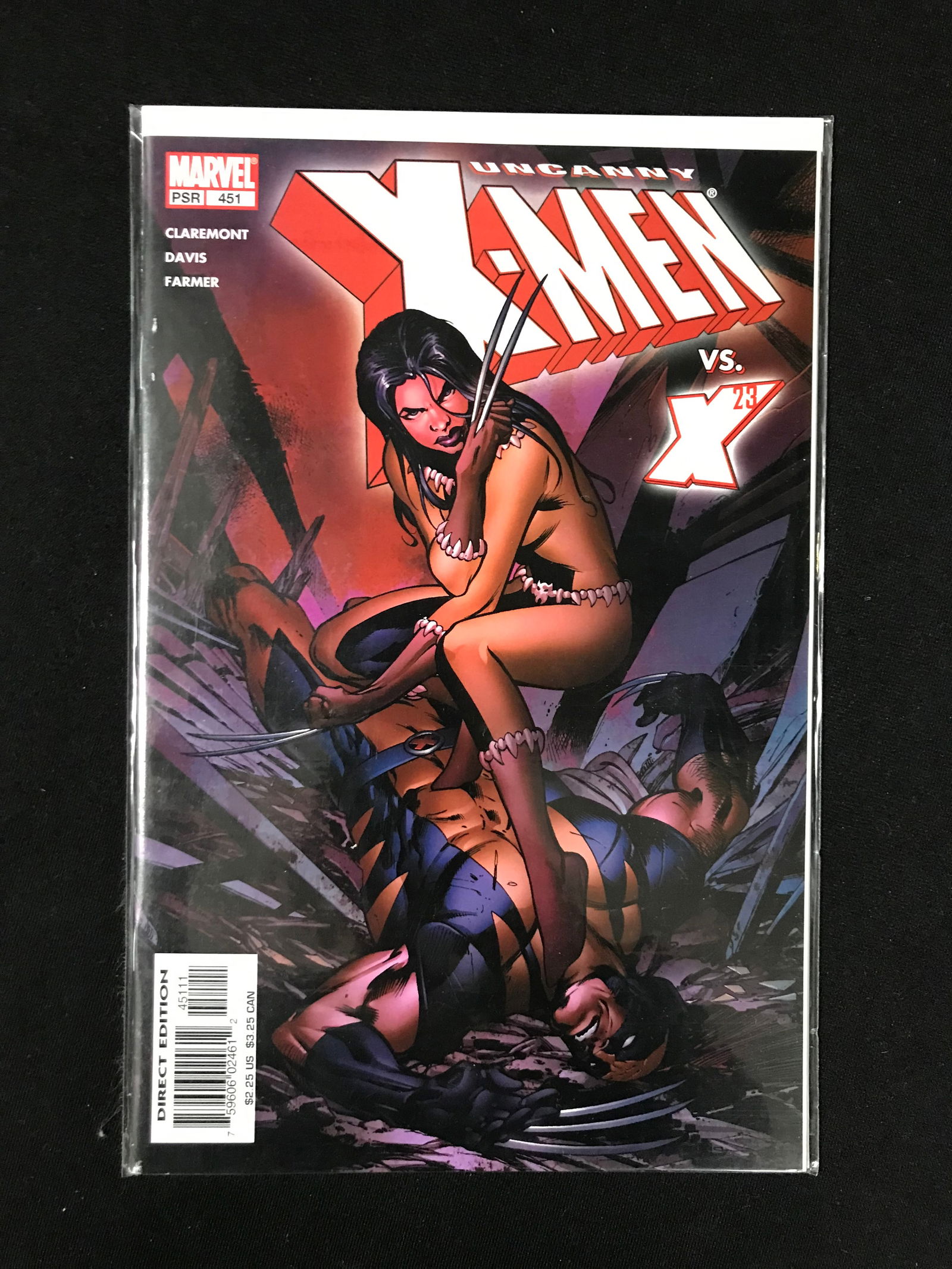 MARVEL COMICS NO.451 UNCANNY X-MEN: Prices are in Canadian dollars