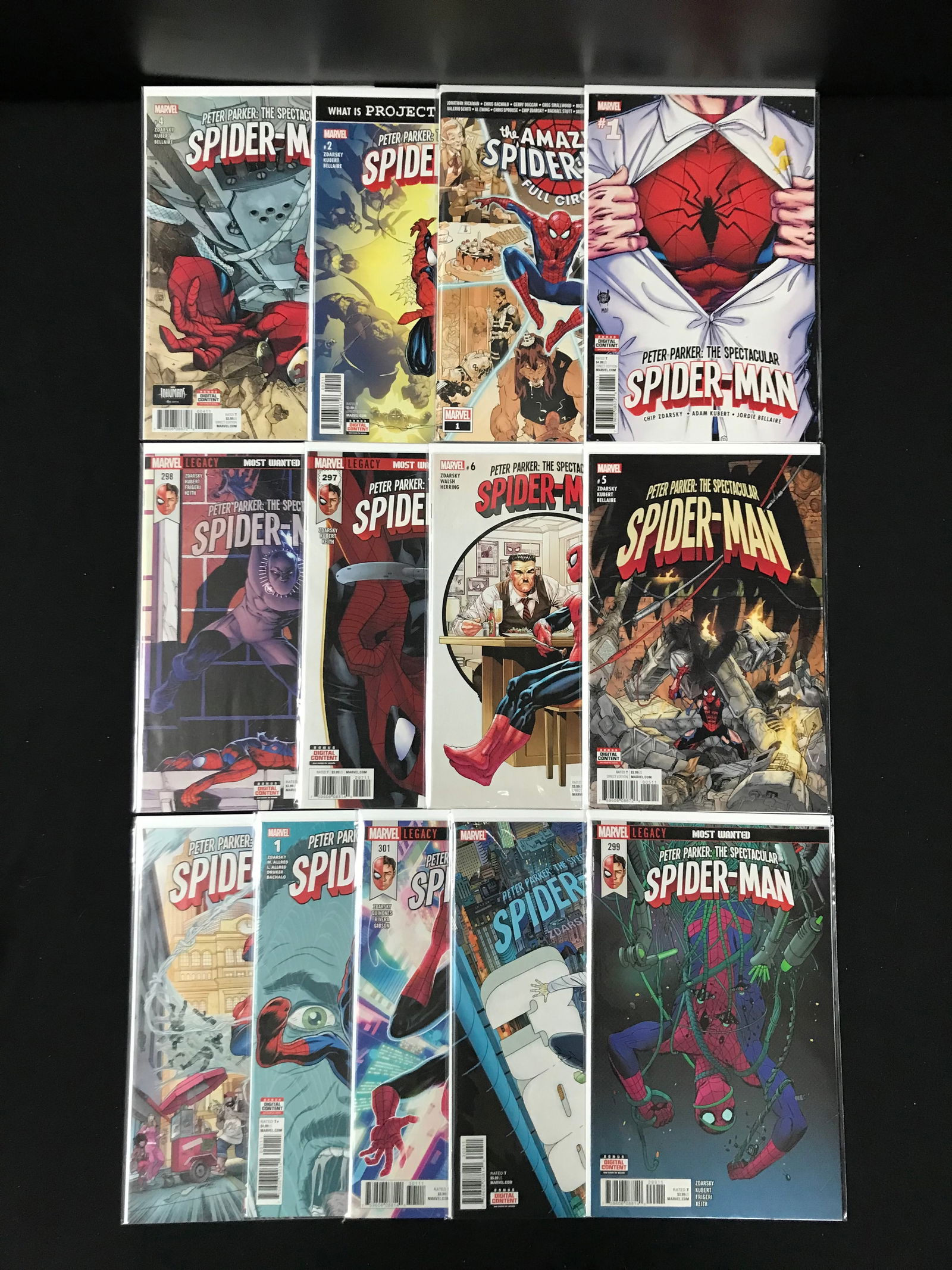 LOT OF 13 SPIDERMAN COMICS (MARVEL COMICS) (1 of 1)