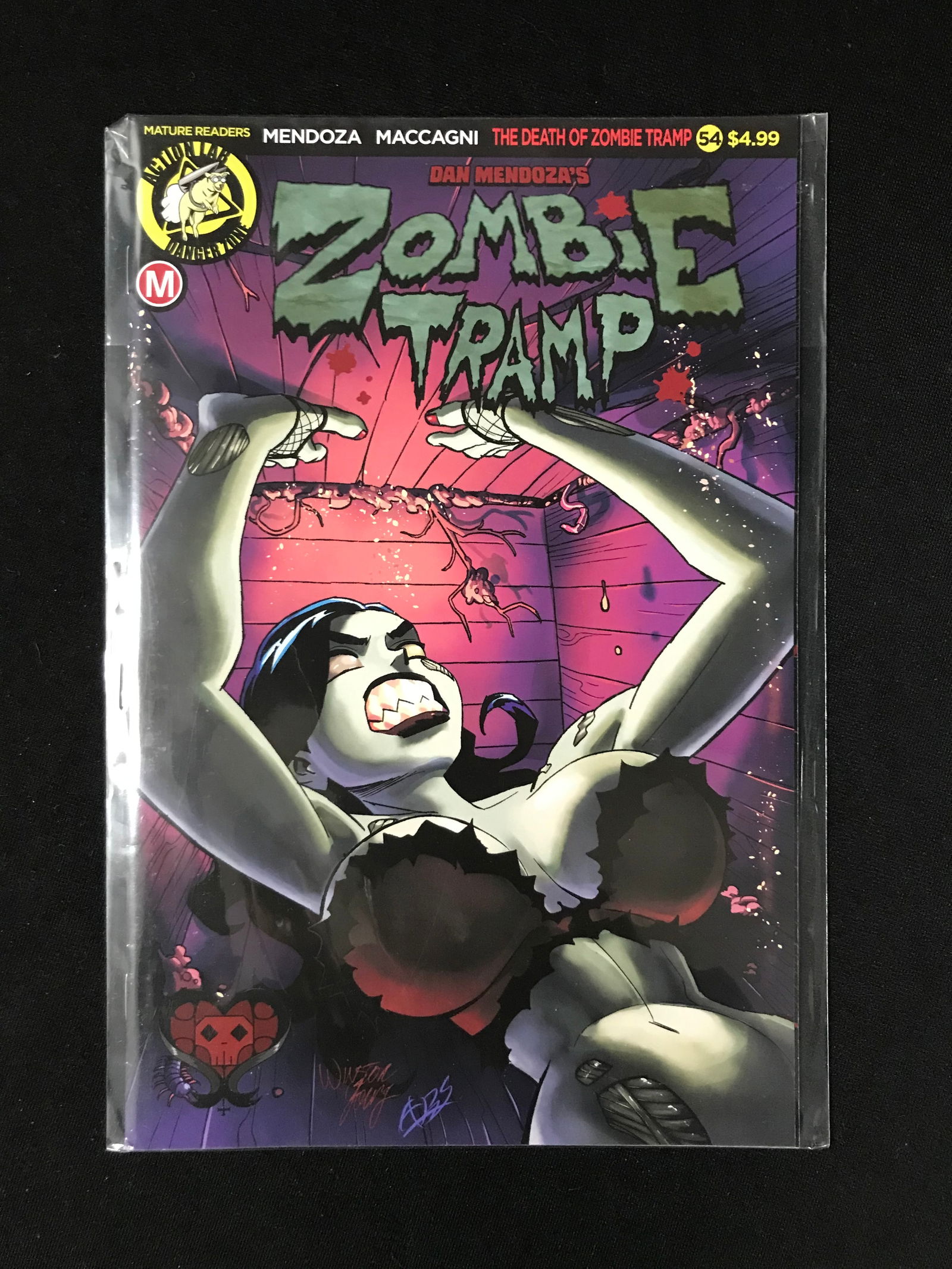 ACTION LAB COMICS ZOMBIE TRAP (1 of 1)