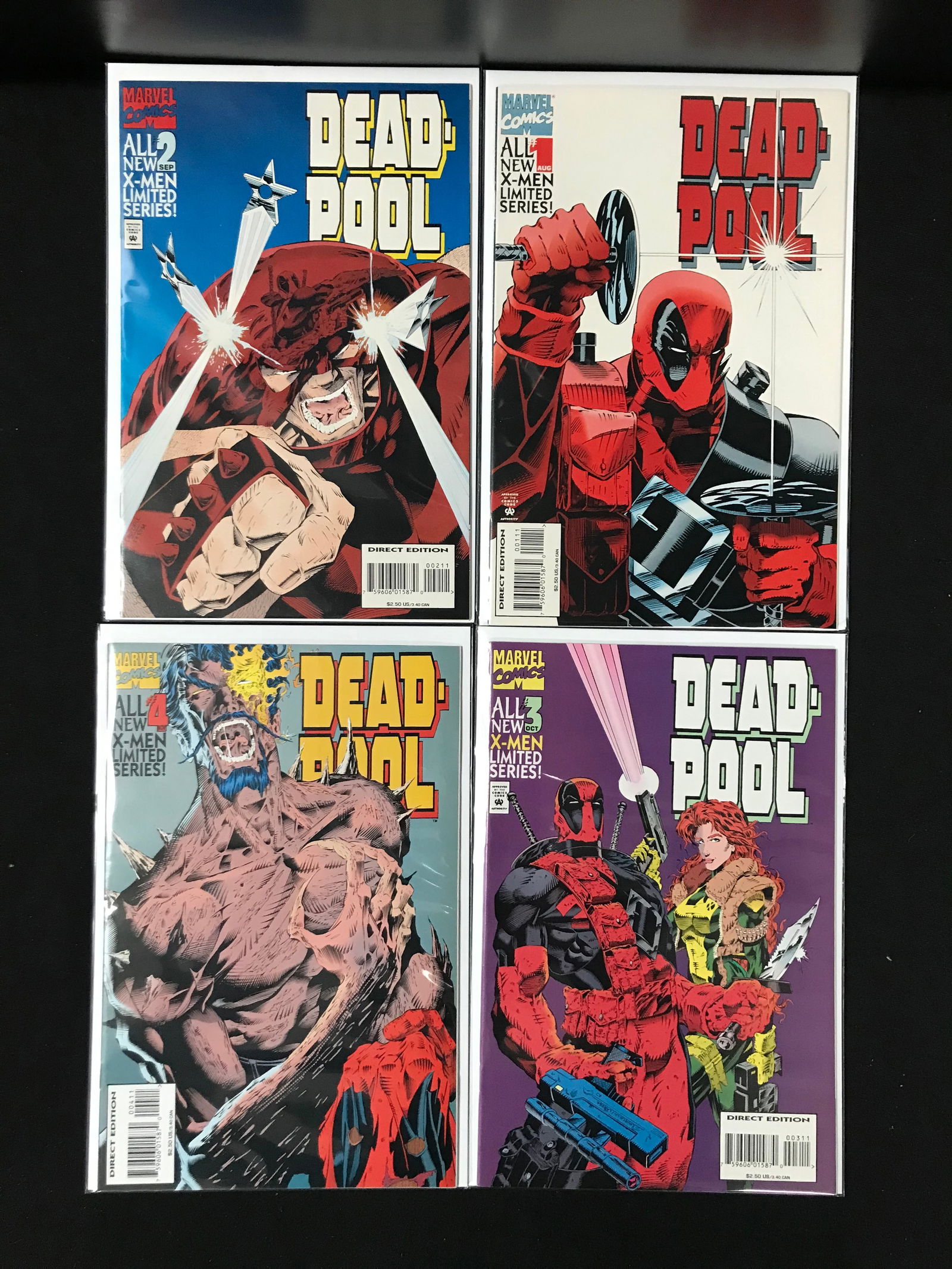 LOT OF 4 DEADPOOL COMICS (MARVEL COMICS) (1 of 1)