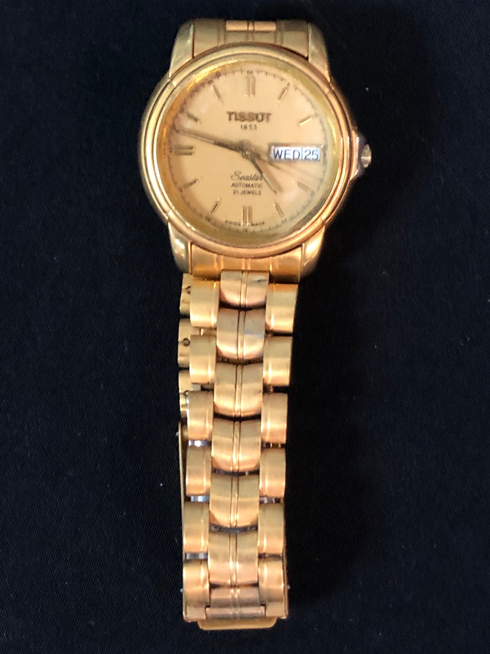 TISSOT SEASTAR AUTOMATIC SINCE 1853 - 21 JEWELS: Prices are in Canadian dollars