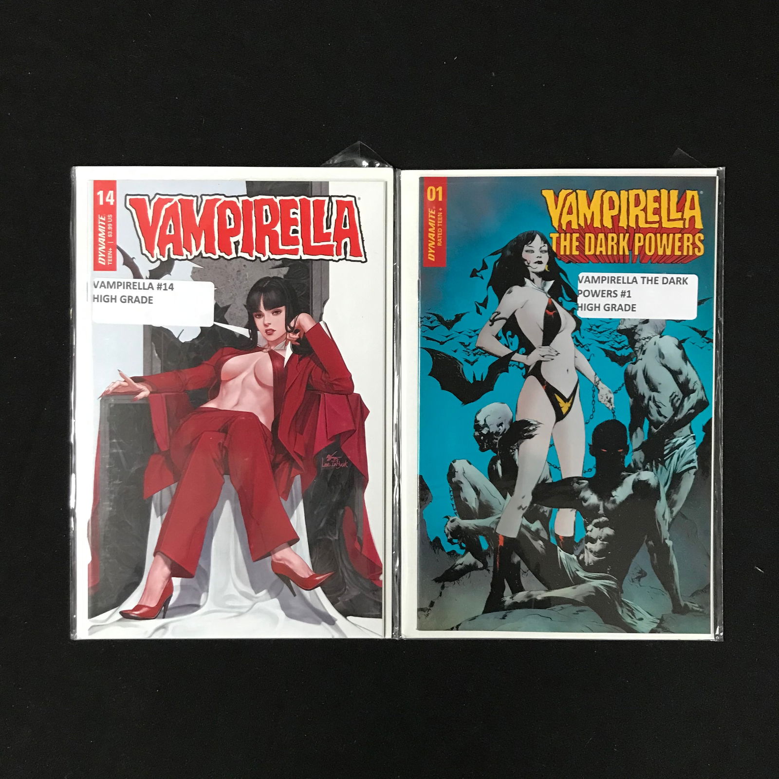 LOT OF 2 VAMPIRELLA COMICS (DYNAMITE COMICS) (1 of 1)