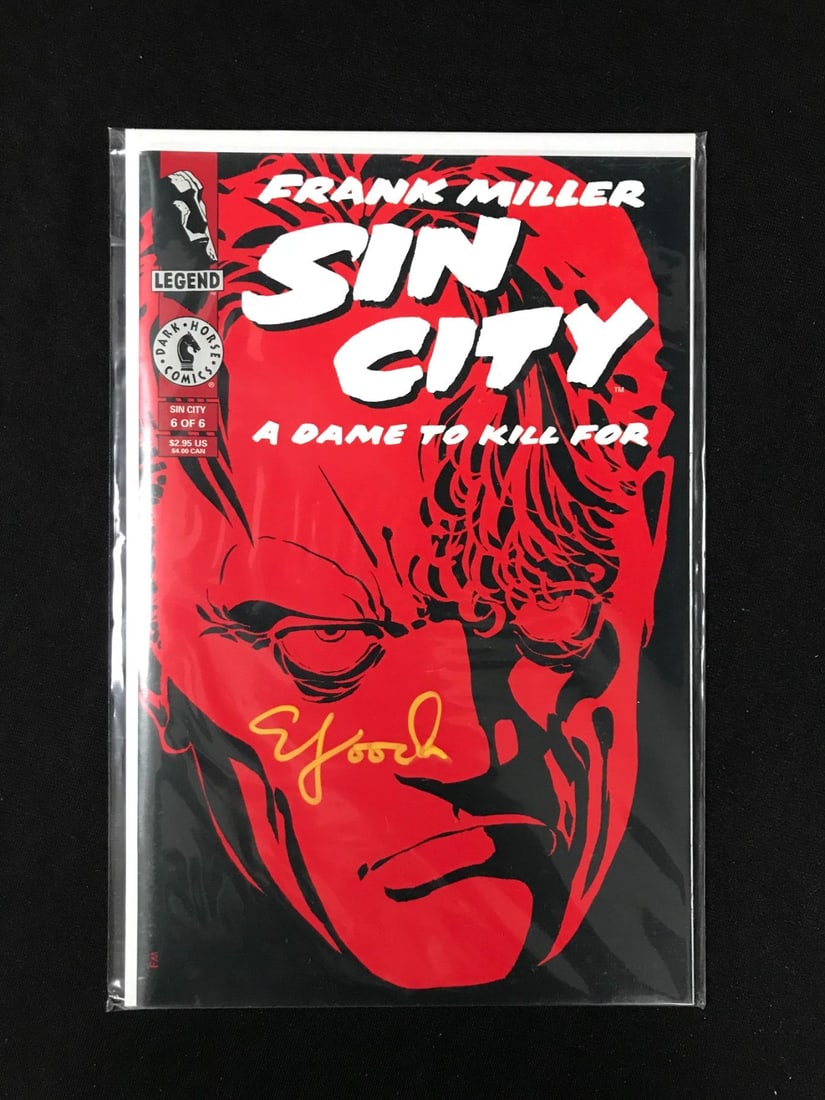 ELIJAH WOOD SIGNED DARK HORSE COMIC NO.6 OF 6 SIN CITY WWOC COA (1 of 2)
