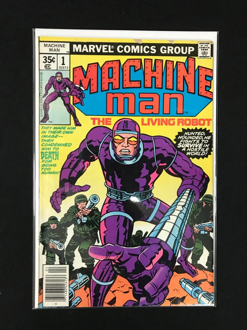 MARVEL COMICS NO.1 MACHINE MAN (1 of 1)