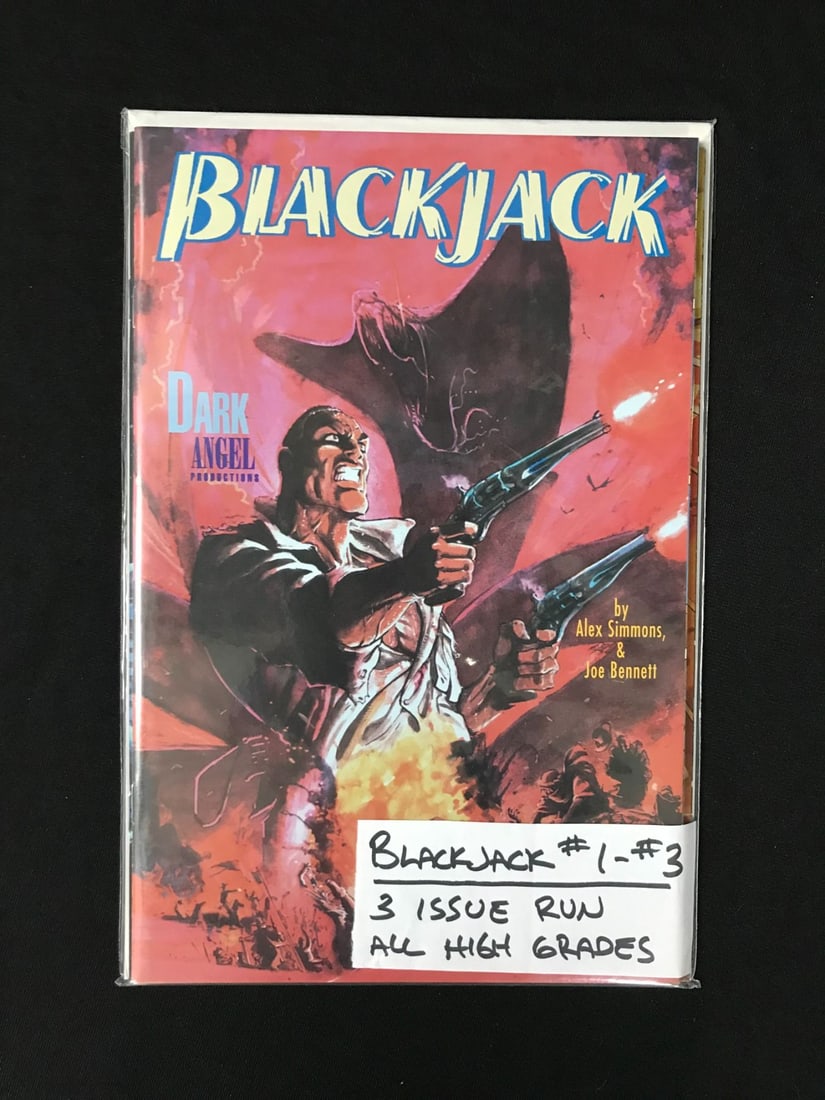 DARK ANGEL COMICS NO.1-2 BLACKJACK (3 ISSUE RUN) (1 of 1)