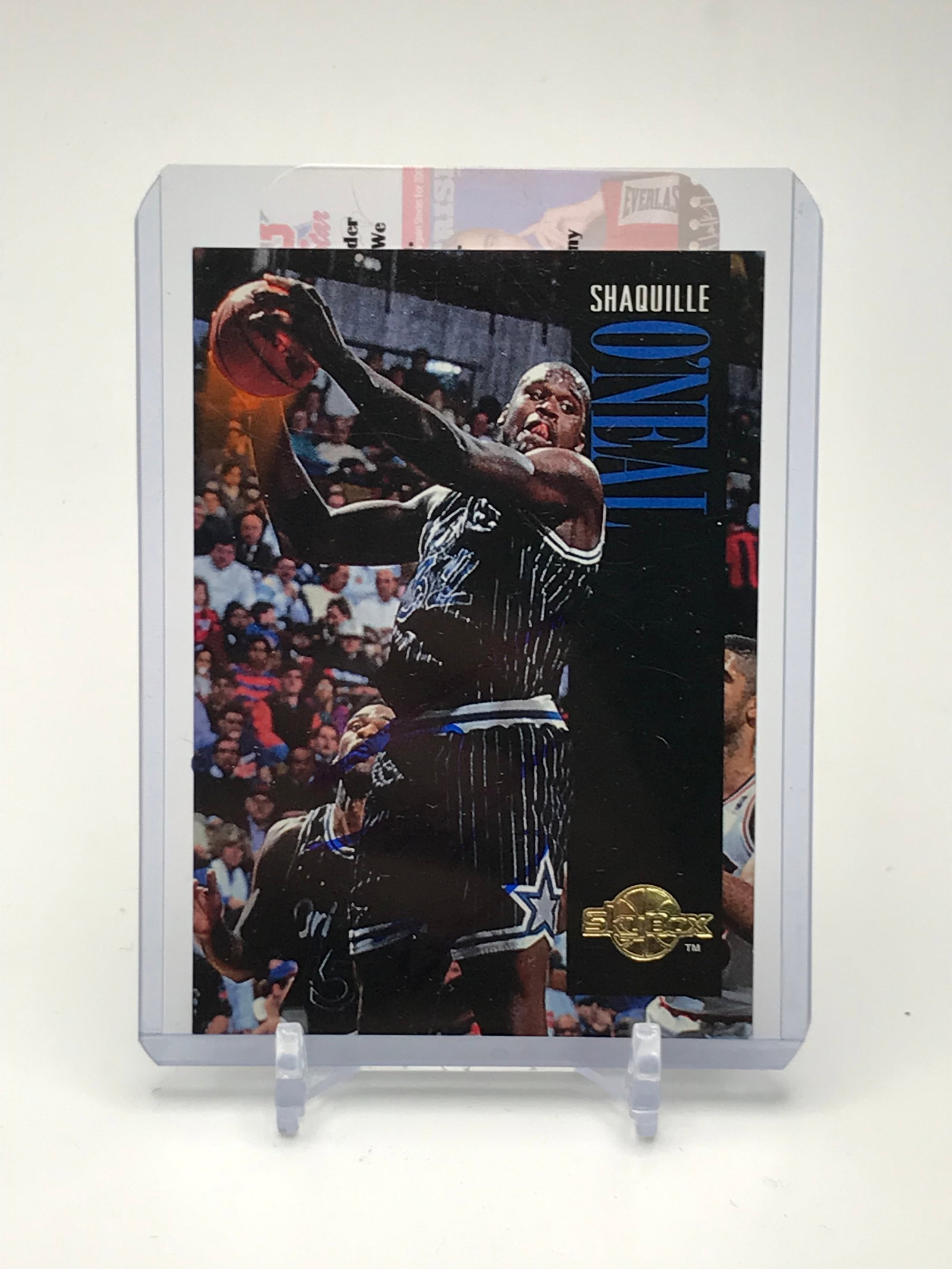 SHAQUILLE O`NEAL SIGNED TRADING CARD RED CARPET COA (1 of 2)