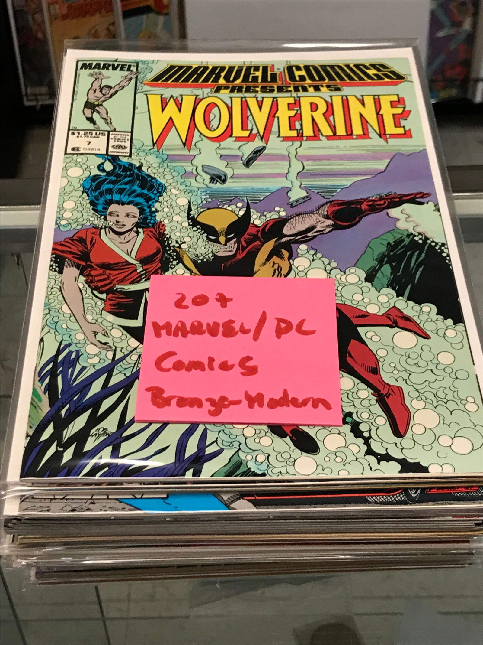 LOT OF 20 PLUS MARVEL AND DC SUPERHERO COMICS (BRONZE AND MODERN AGE) (1 of 1)