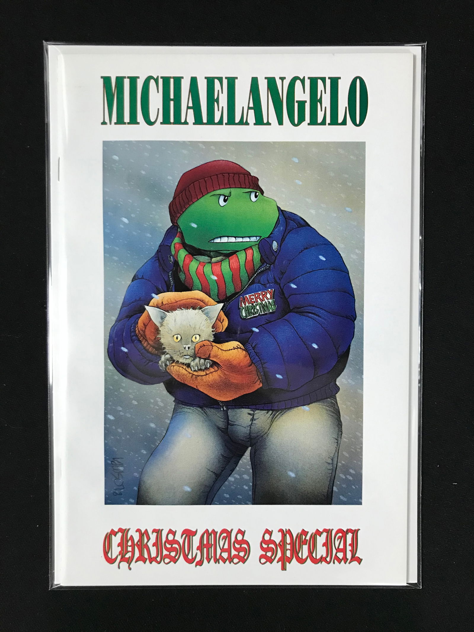 TMNT MICHAELANGELO CHRISTMAS SPECIAL (1 of 1)