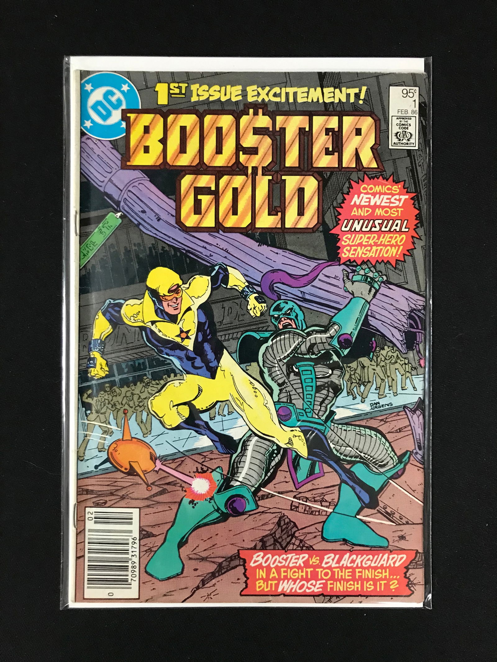 DC COMICS NO.1 BOOSTER GOLD (1 of 1)