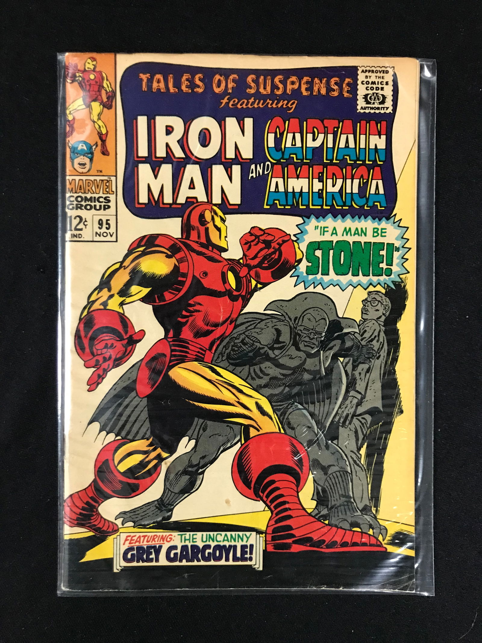 MARVEL COMICS NO.95 IRON MAN AND CAPTAIN AMERICA (1 of 1)