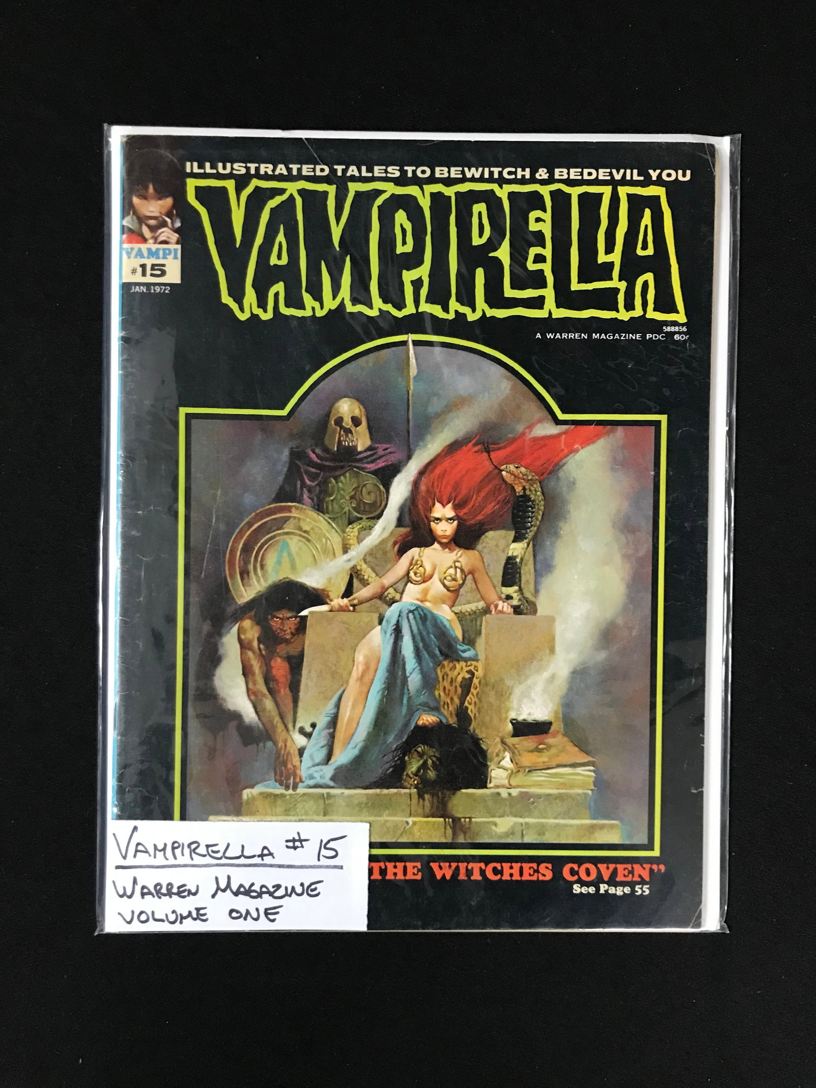 A WARREN MAGAZINE NO.25 VAMPIRELLA (1 of 1)