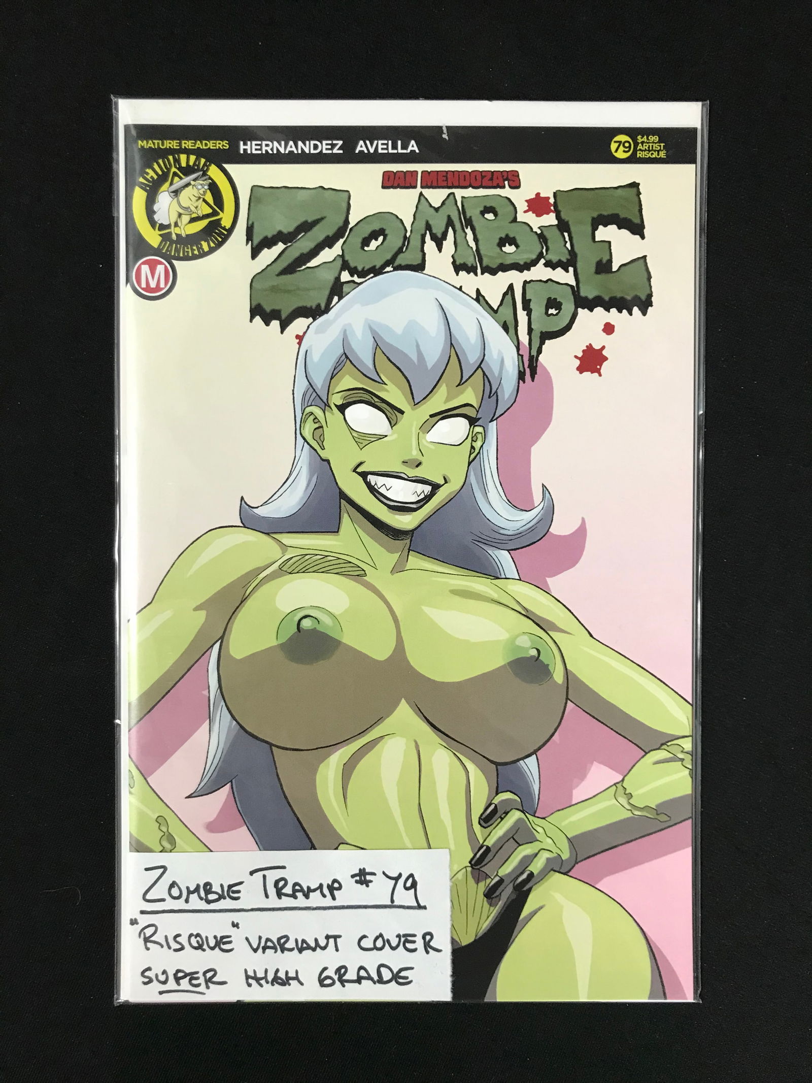 ACTION LAB COMICS NO.79 ZOMBIE TRAMP (1 of 1)