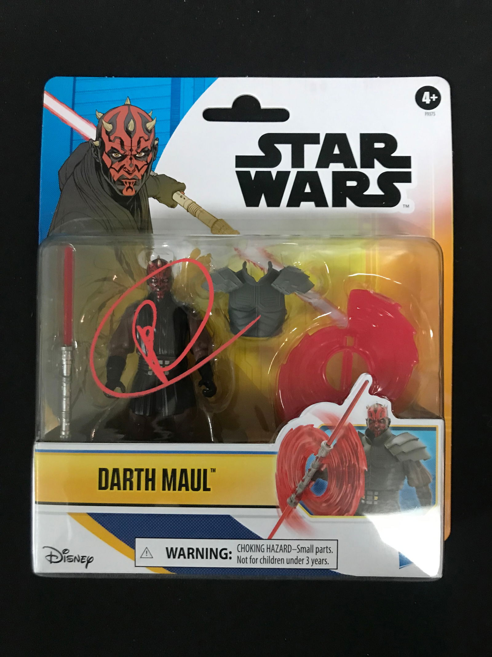RAY PARK SIGNED STAR WARS "DARTH MAUL" ACTION FIGURE (WWOC COA) (1 of 2)