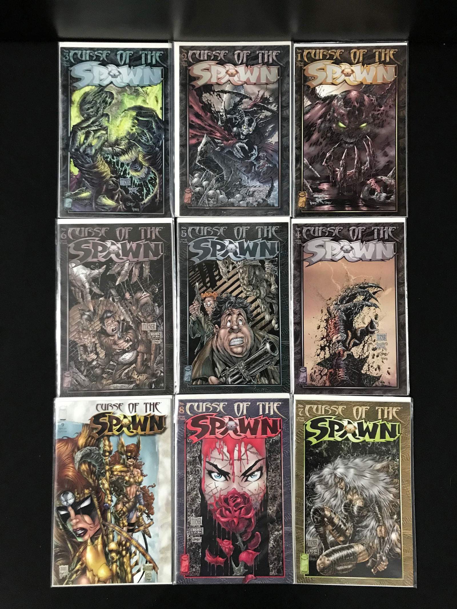 LOT OF 9 SPAWN COMICS (IMAGE COMICS) (1 of 1)