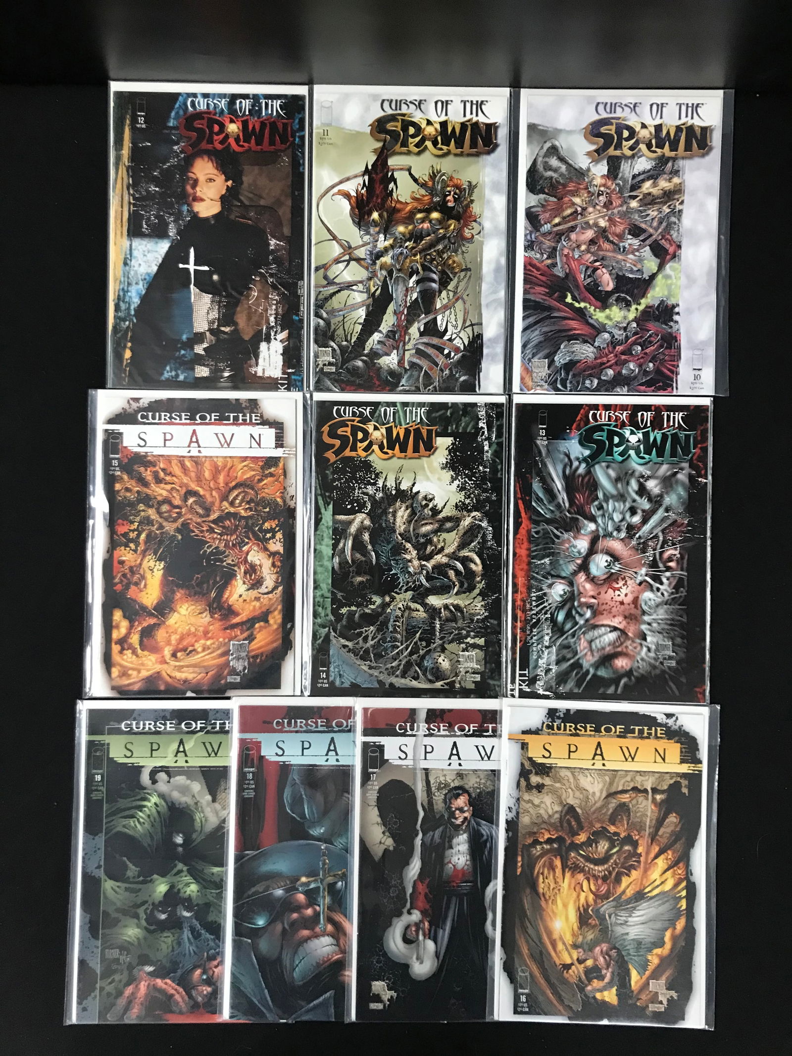 LOT OF 10 SPAWN COMICS (IMAGE COMICS) (1 of 1)