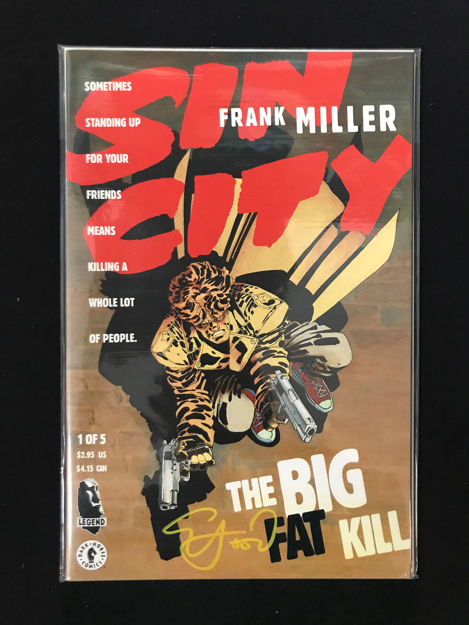 ELIJAH WOOD SIGNED SIN CITY COMIC BOOK WWOC COA (1 of 2)