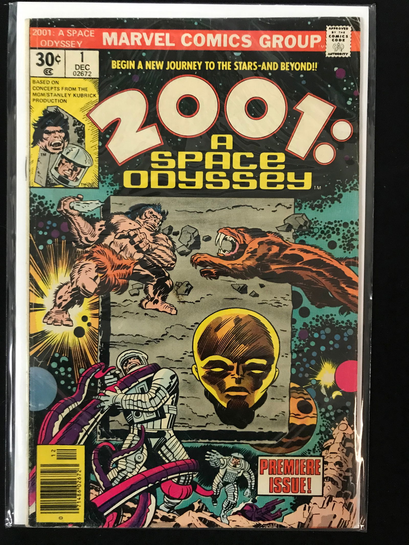 2001 A SPACE ODYSSEY COMIC # 1 (MARVEL COMICS) (1 of 1)
