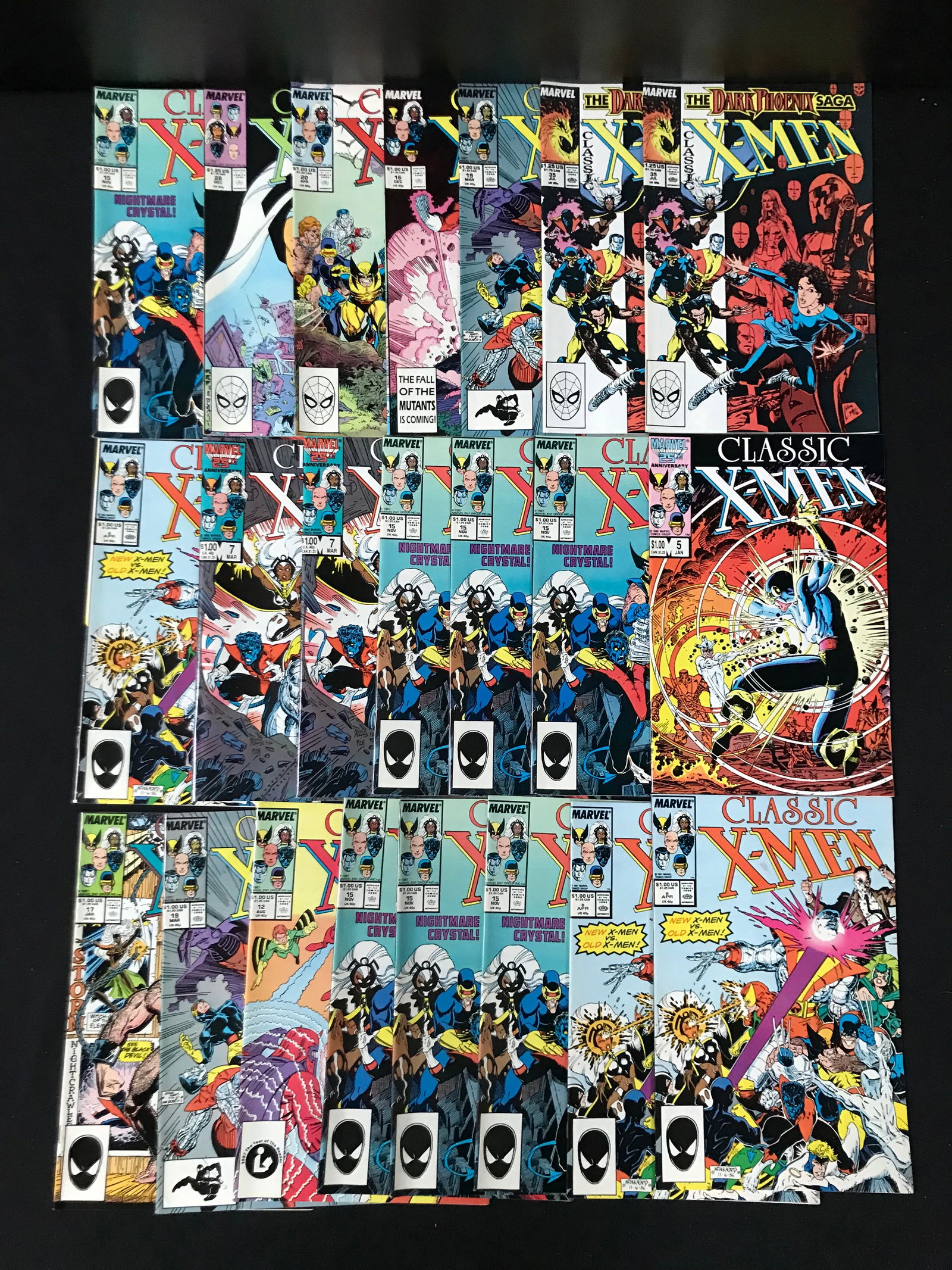 LOT OF 22 X-MEN COMICS (MARVEL COMICS) (1 of 1)