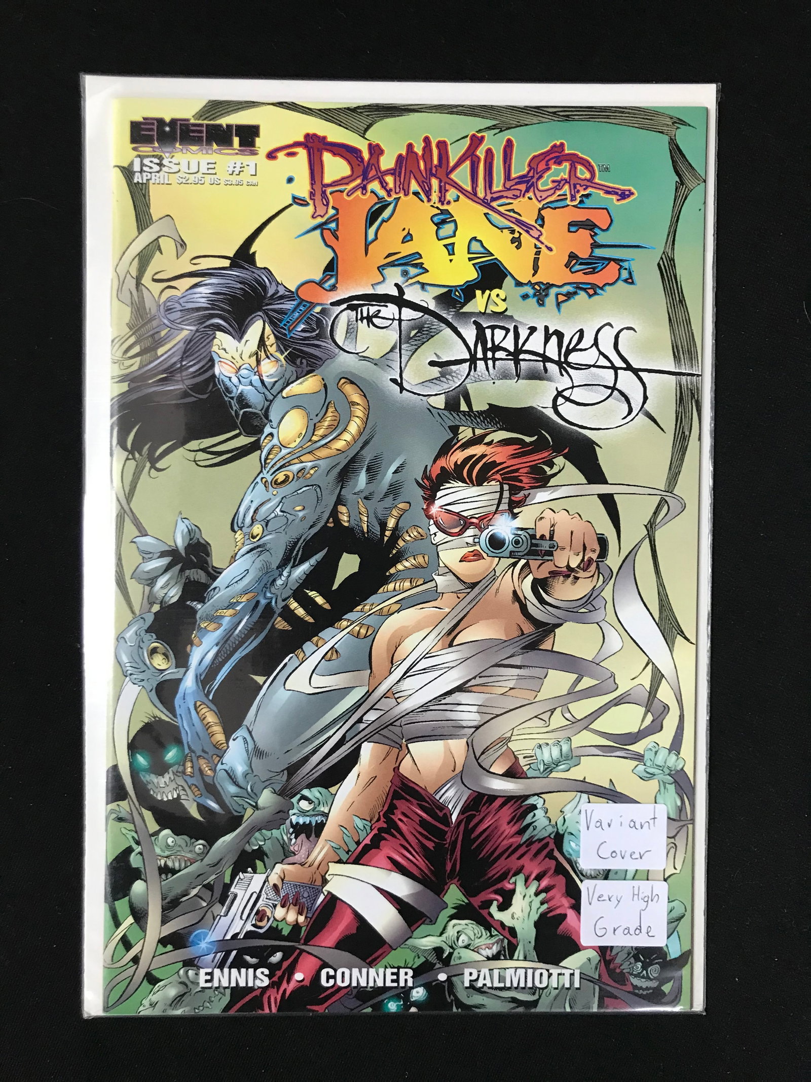 EVENT COMICS NO.1 PAINKILLER JANE VS THE DARKNESS: Prices are in Canadian dollars