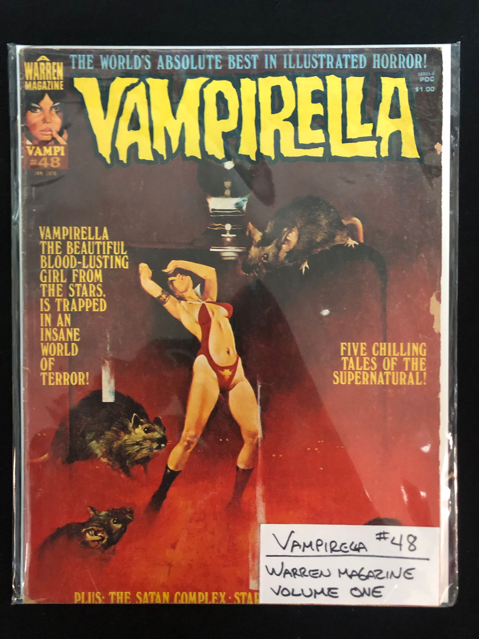 A WARREN MAGAZINE NO.48 VAMPIRELLA (1 of 1)