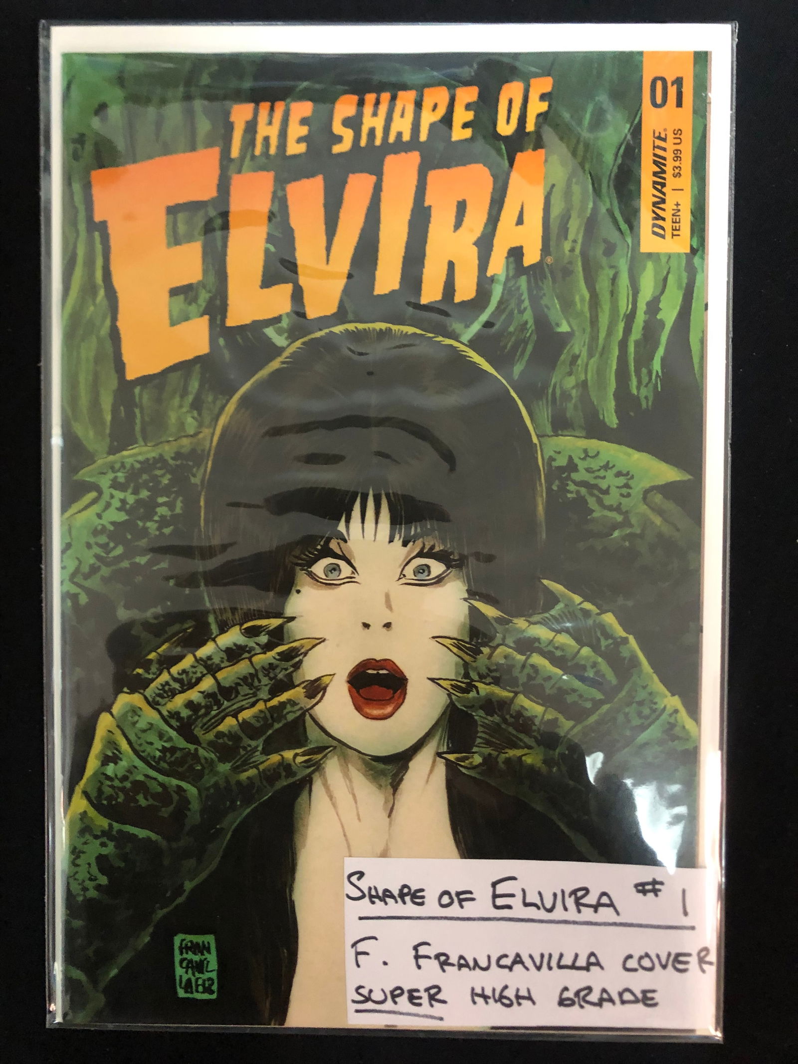 DYNAMITE COMICS NO.1 THE SHAPE OF ELIVRA (1 of 1)