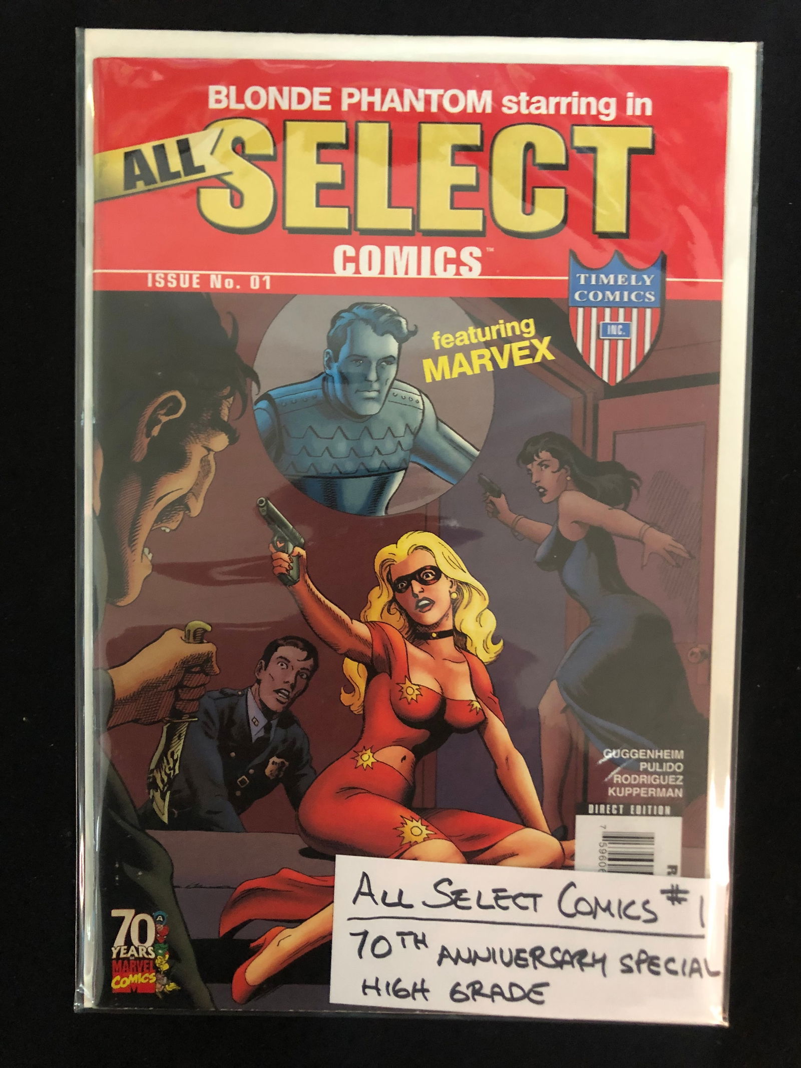 TIMELY COMICS NO.1 BLONDE PHANTOM IN ALL SELECT (1 of 1)