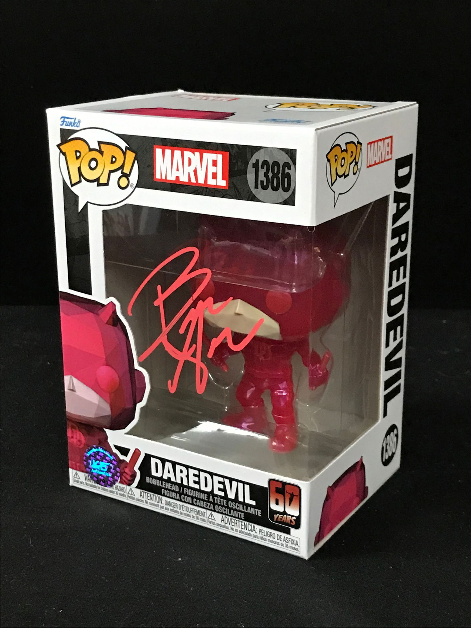 BEN AFFLECK SIGNED "DAREDEVIL" FUNKO POP! KB COA (1 of 1)