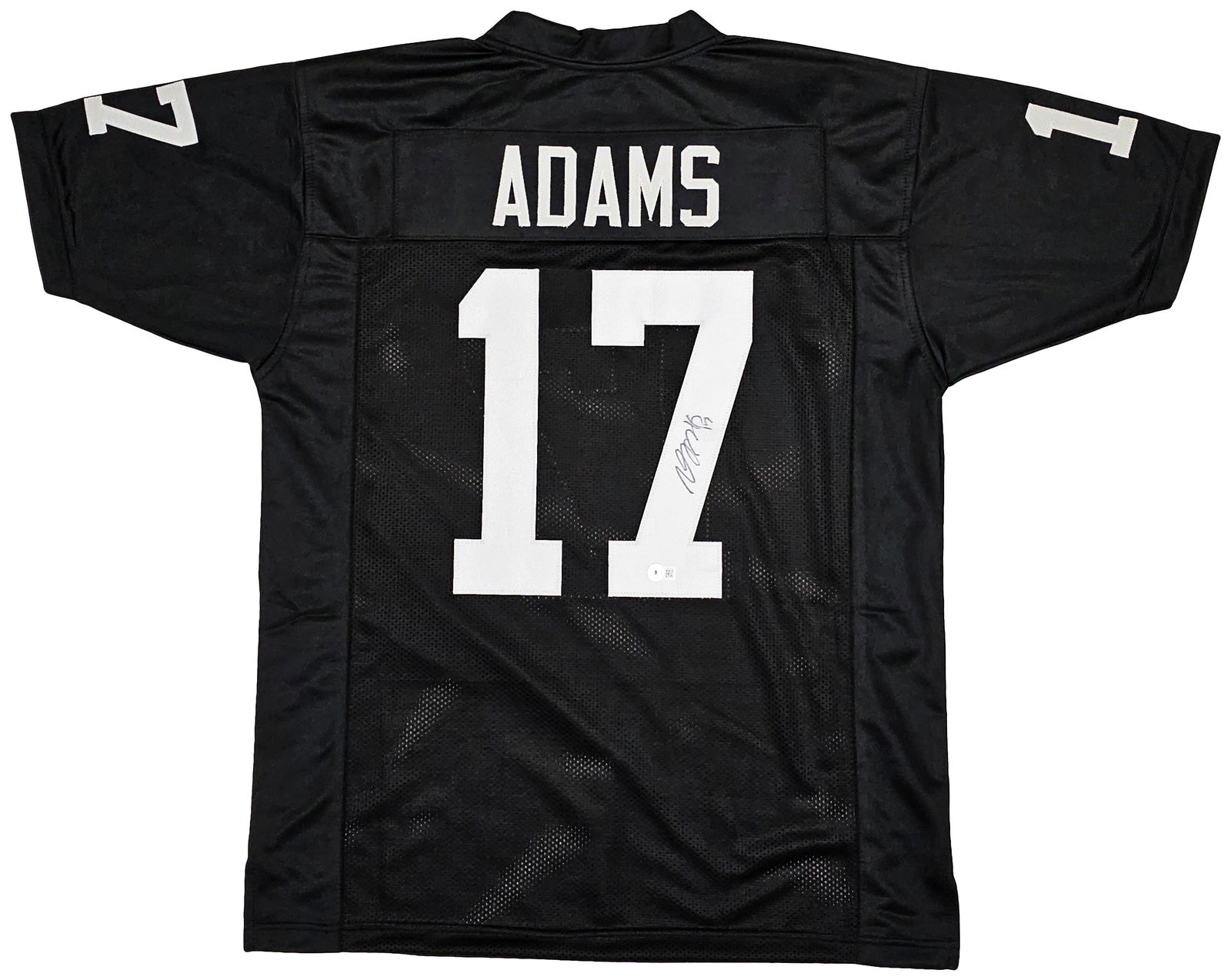 DAVANTE ADAMS SIGNED LAS VEGAS RAIDERS FOOTBALL JERSEY (BECKETT COA) (1 of 3)