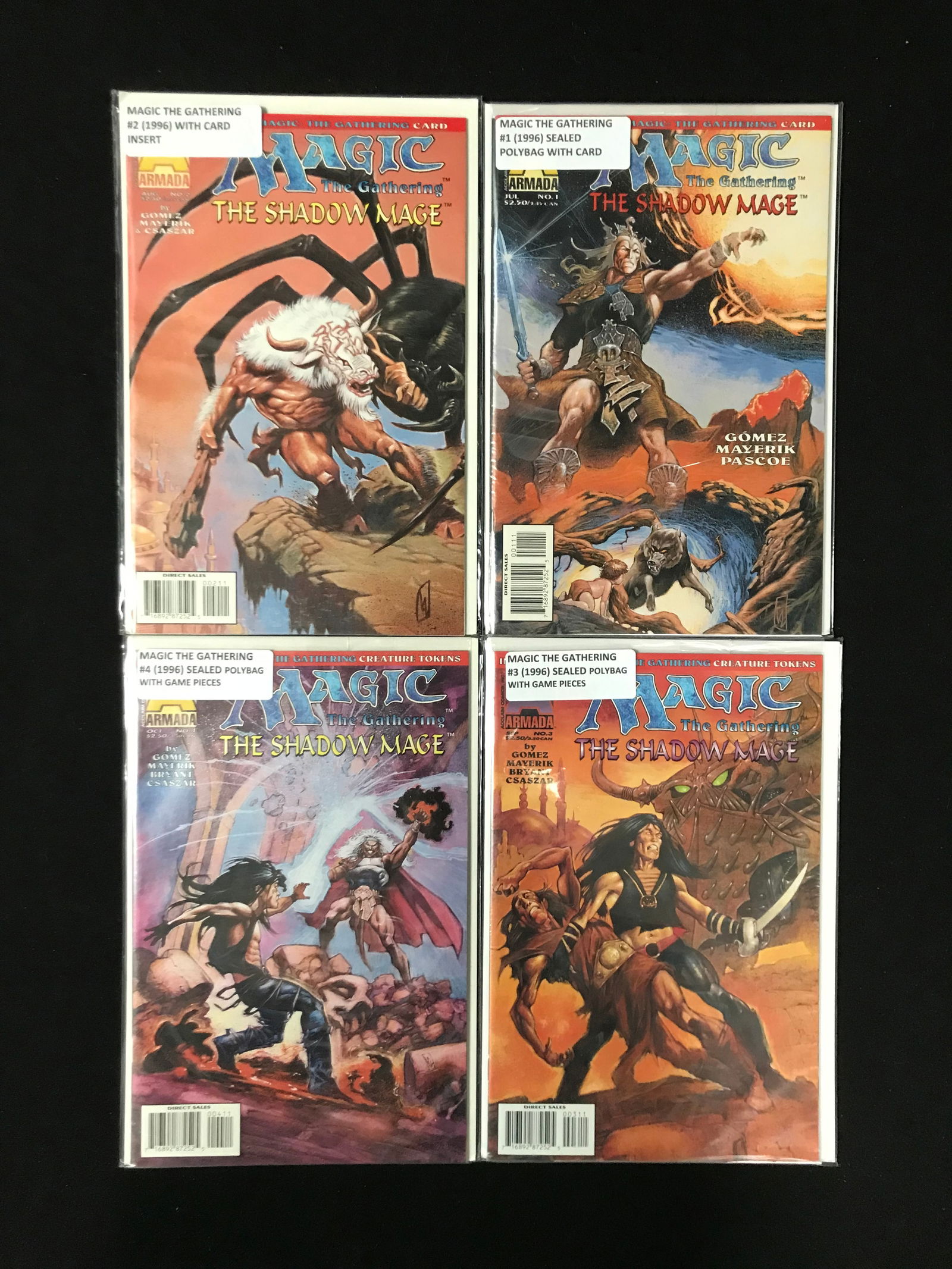 MAGIC THE GATHERING COMIC BOOK LOT (1 of 1)