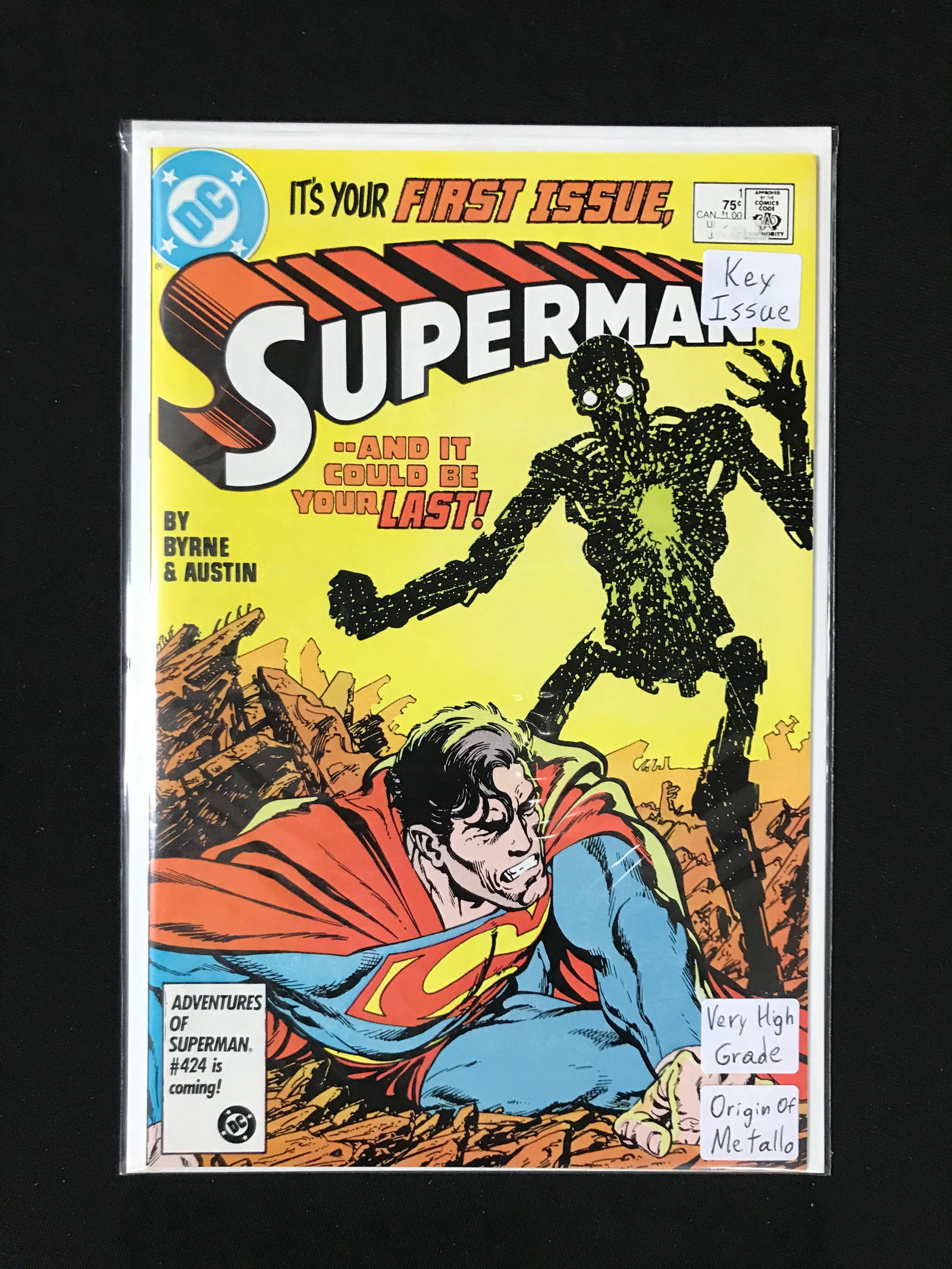 DC COMICS NO.1 SUPERMAN (1 of 1)