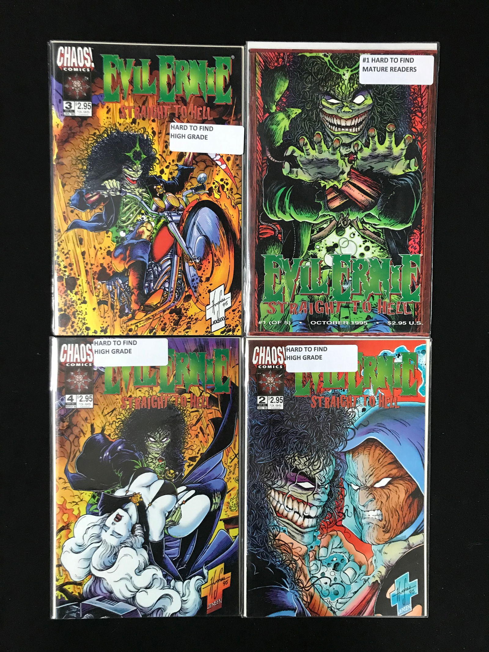 LOT OF EVIL ERNIE COMICS (CHAOS COMICS) (1 of 1)