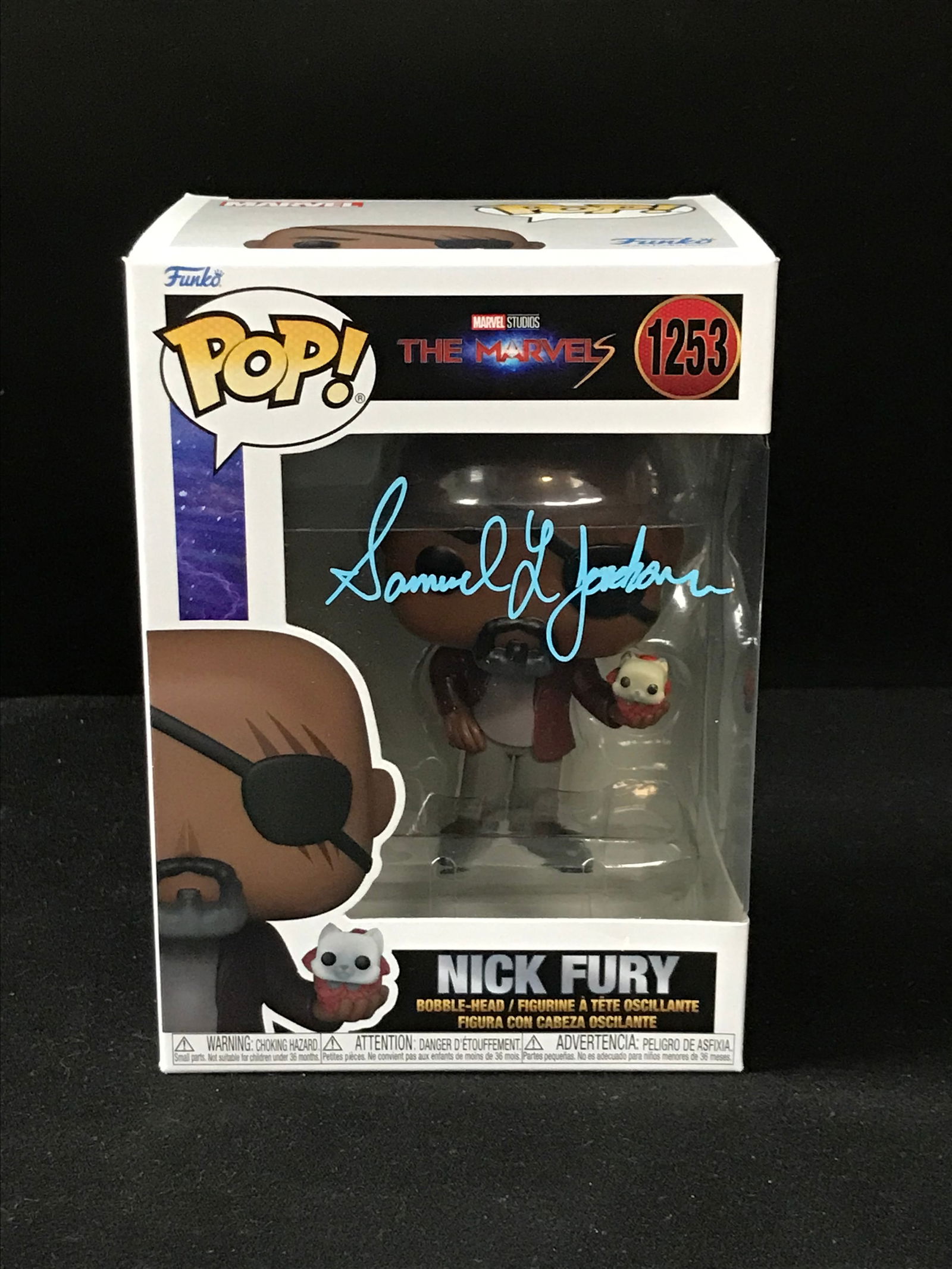 SAMUEL L. JACKSON SIGNED "NICK FURY" FUNKO POP! (KB AUTHENTICS COA) (1 of 1)