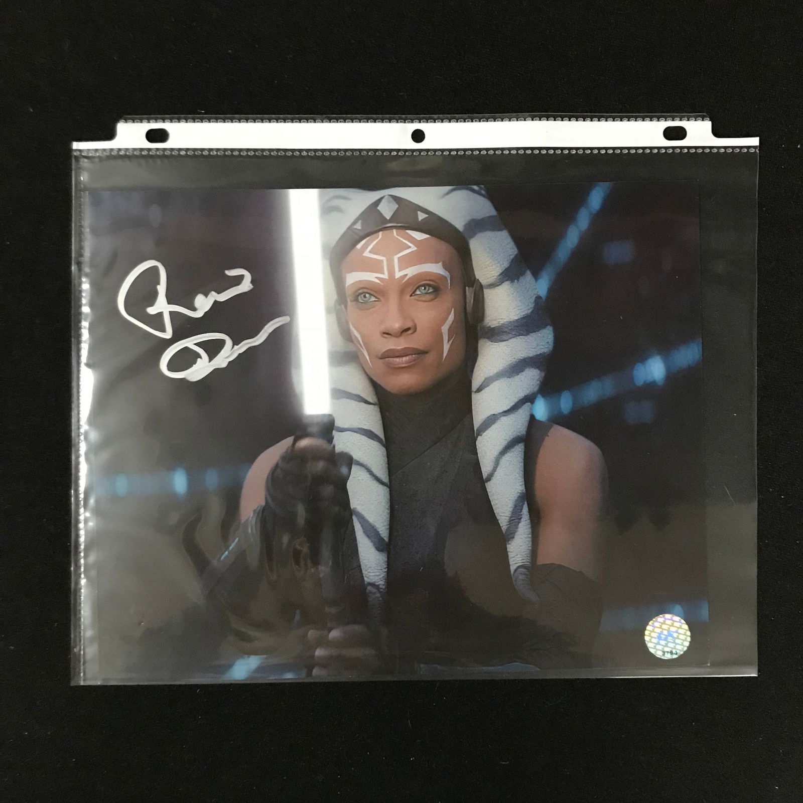 ROSARIO DAWSON SIGNED STAR WARS "AHSOKA" 8X10 PHOTO (KB AUTHENTICS COA) (1 of 1)