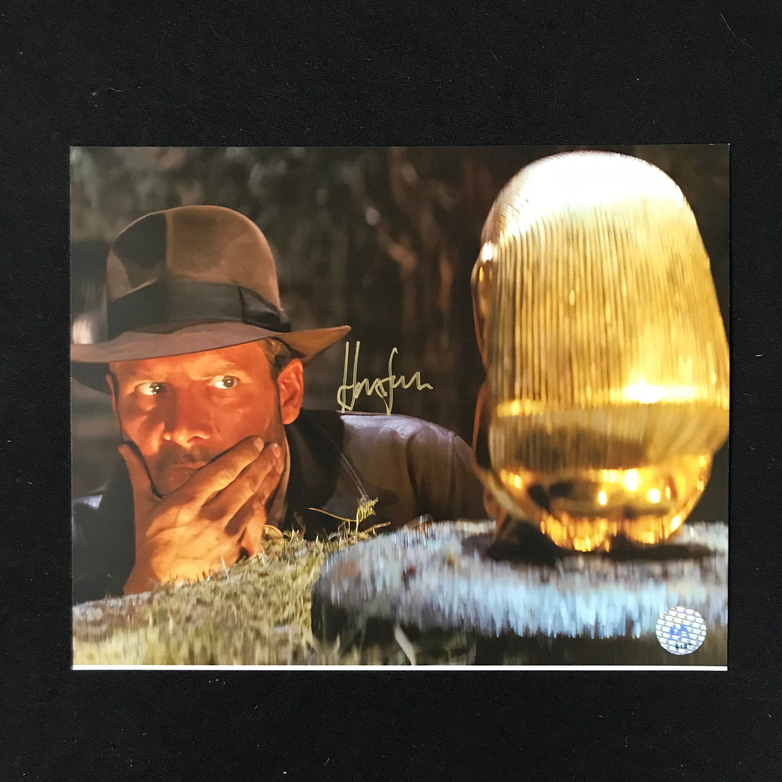 HARRISON FORD SIGNED "INDIANA JONES" 8X10 PHOTO (KB AUTHENTICS COA) (1 of 1)