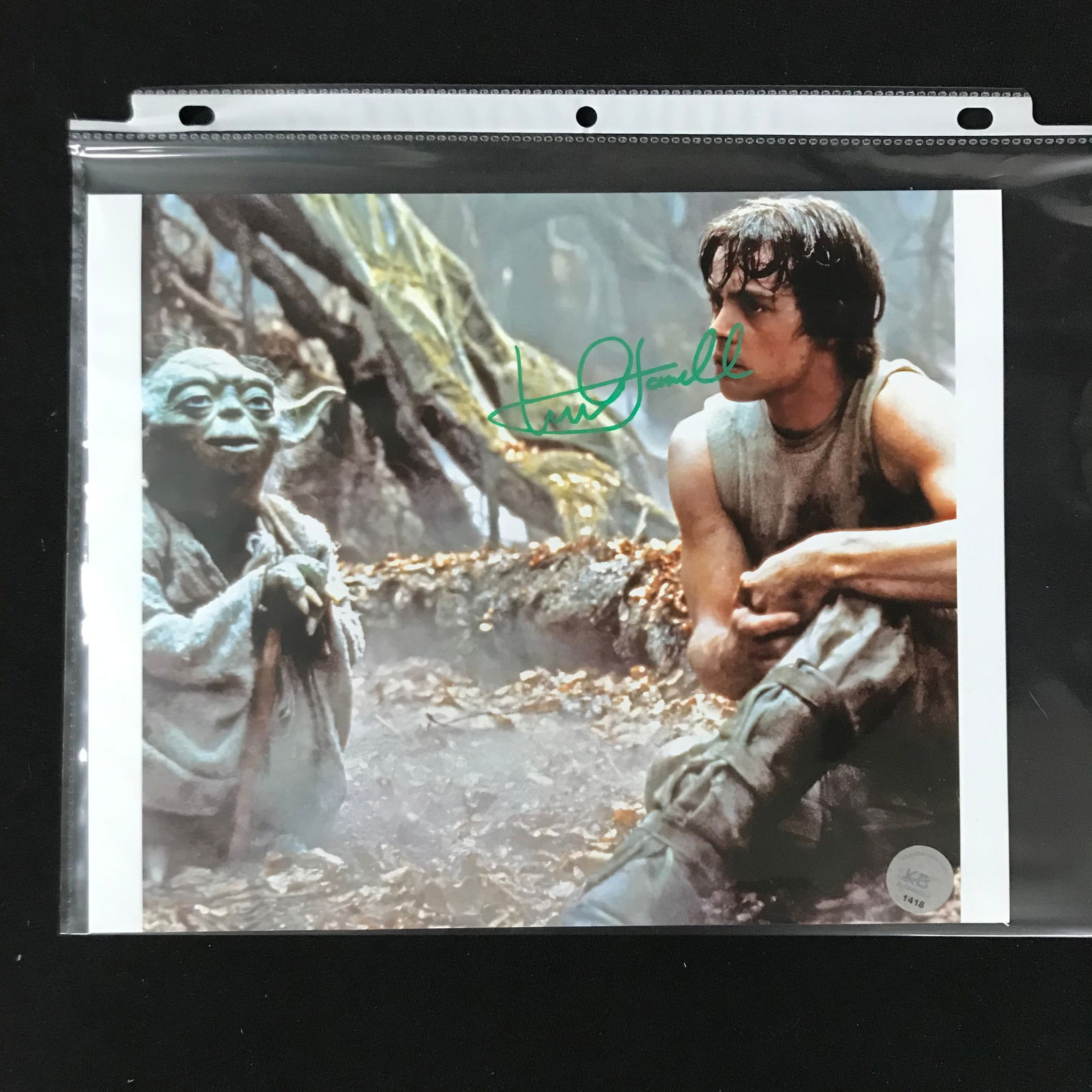 MARK HAMILL SIGNED STAR WARS "LUKE SKYWALKER" 8X10 PHOTO (KB AUTHENTICS COA) (1 of 1)