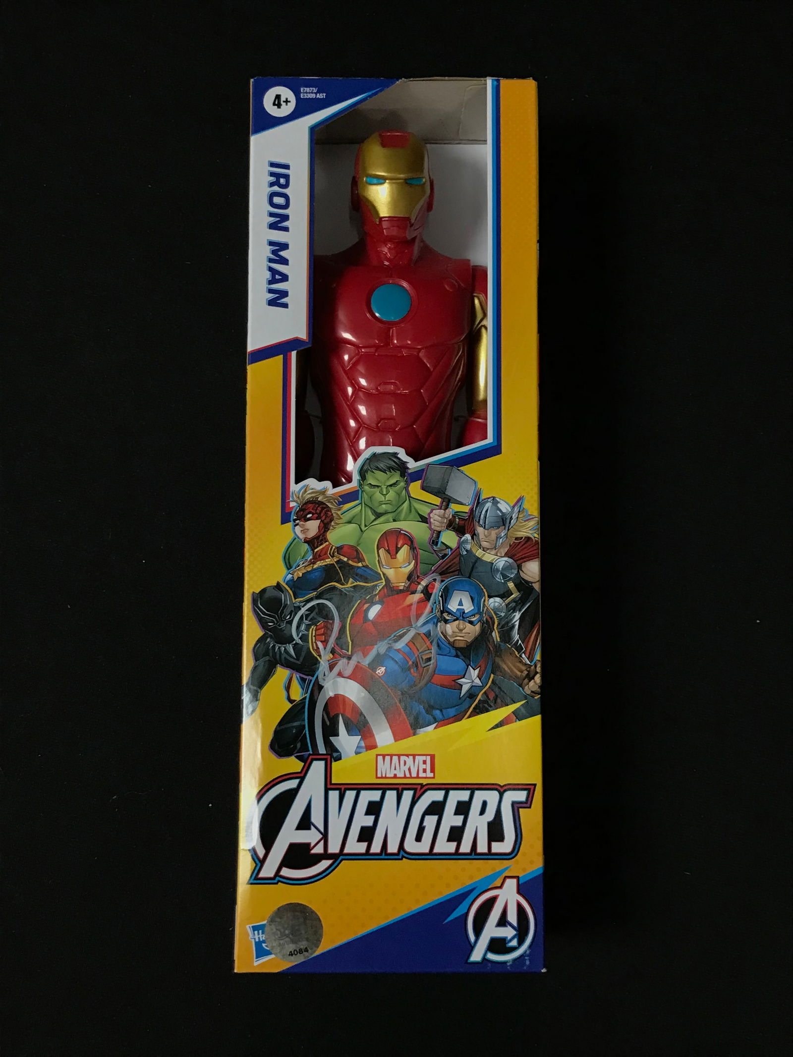 ROBERT DOWNEY JR. SIGNED "IRON MAN" ACTION FIGURE (KB AUTHENTICS COA) (1 of 1)
