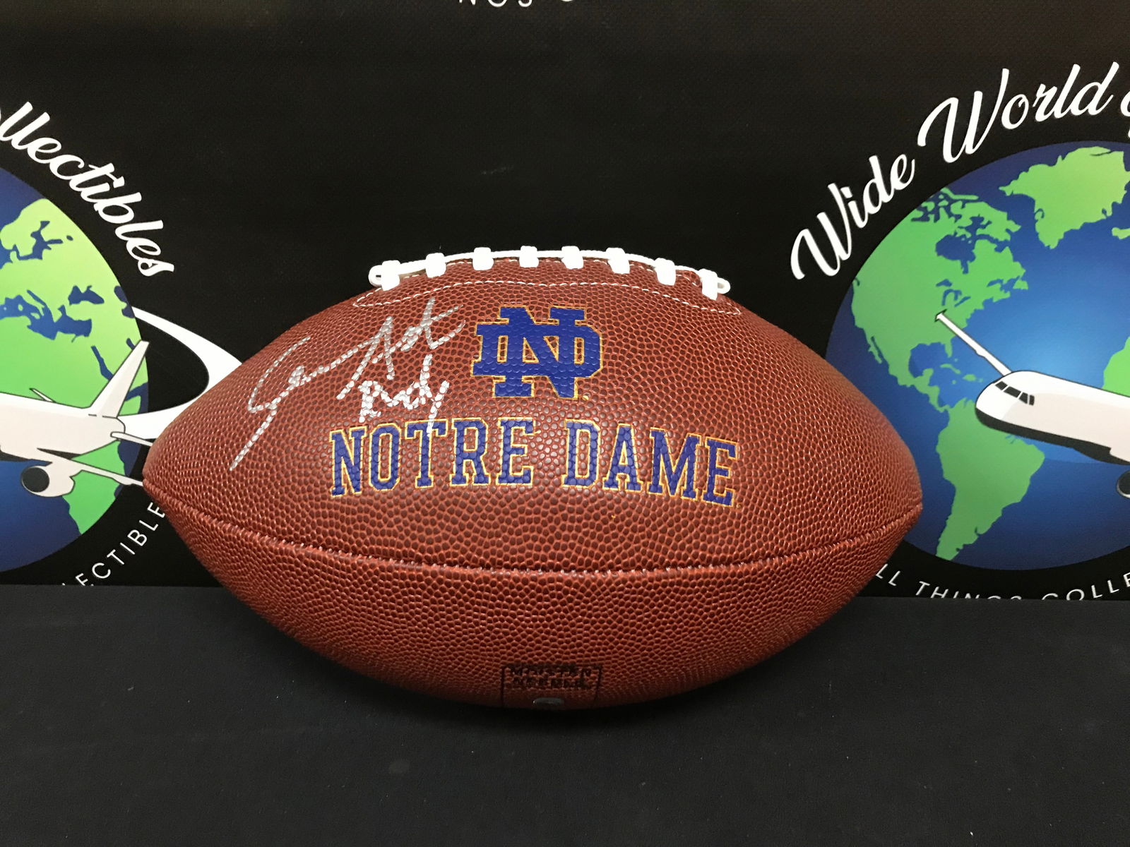 SEAN ASTIN SIGNED NOTRE DAME FOOTBALL INSCRIBED "RUDY" WWOC COA (1 of 2)