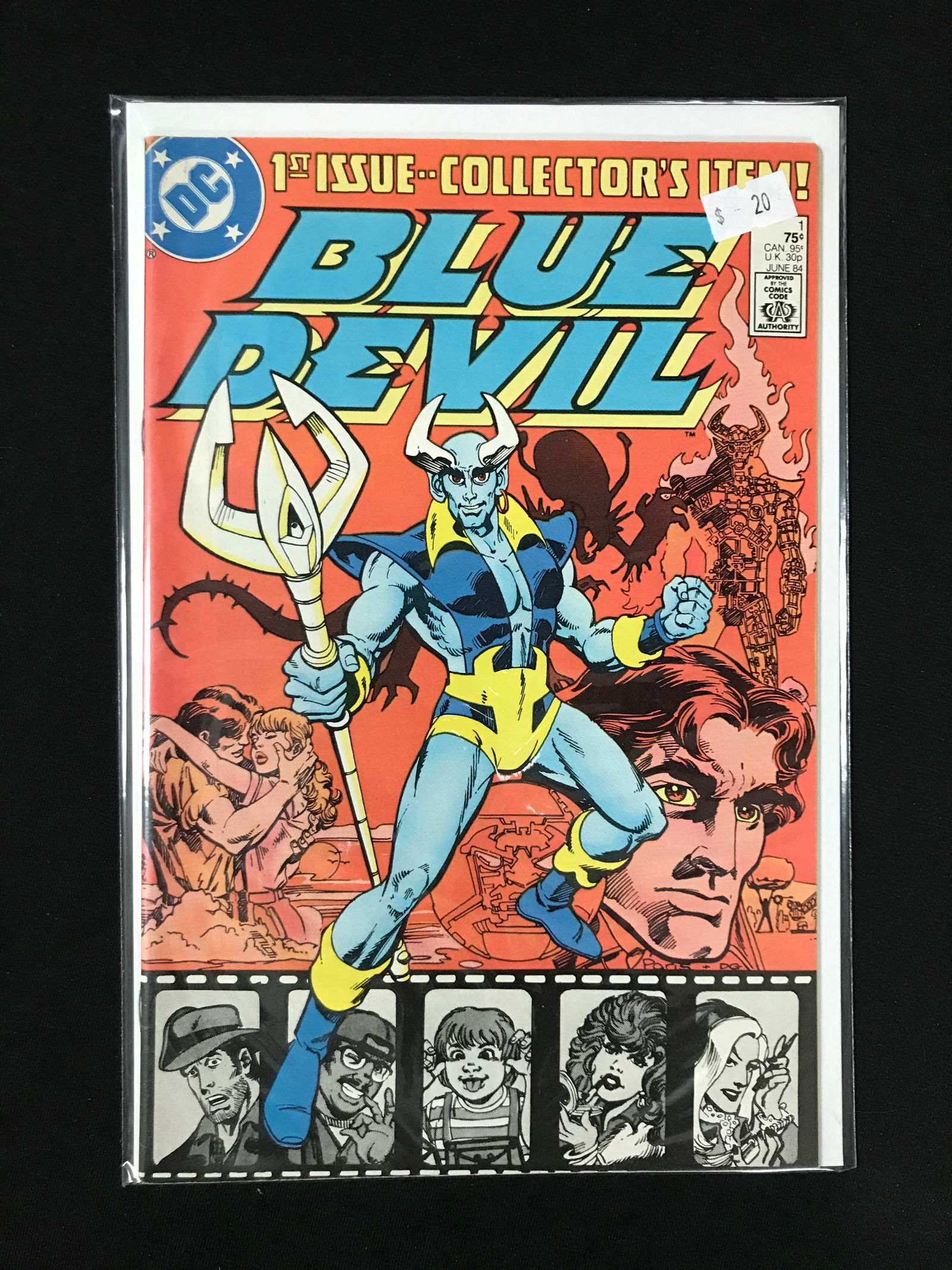 DC COMICS NO.1 BLUE DEVIL (1 of 1)