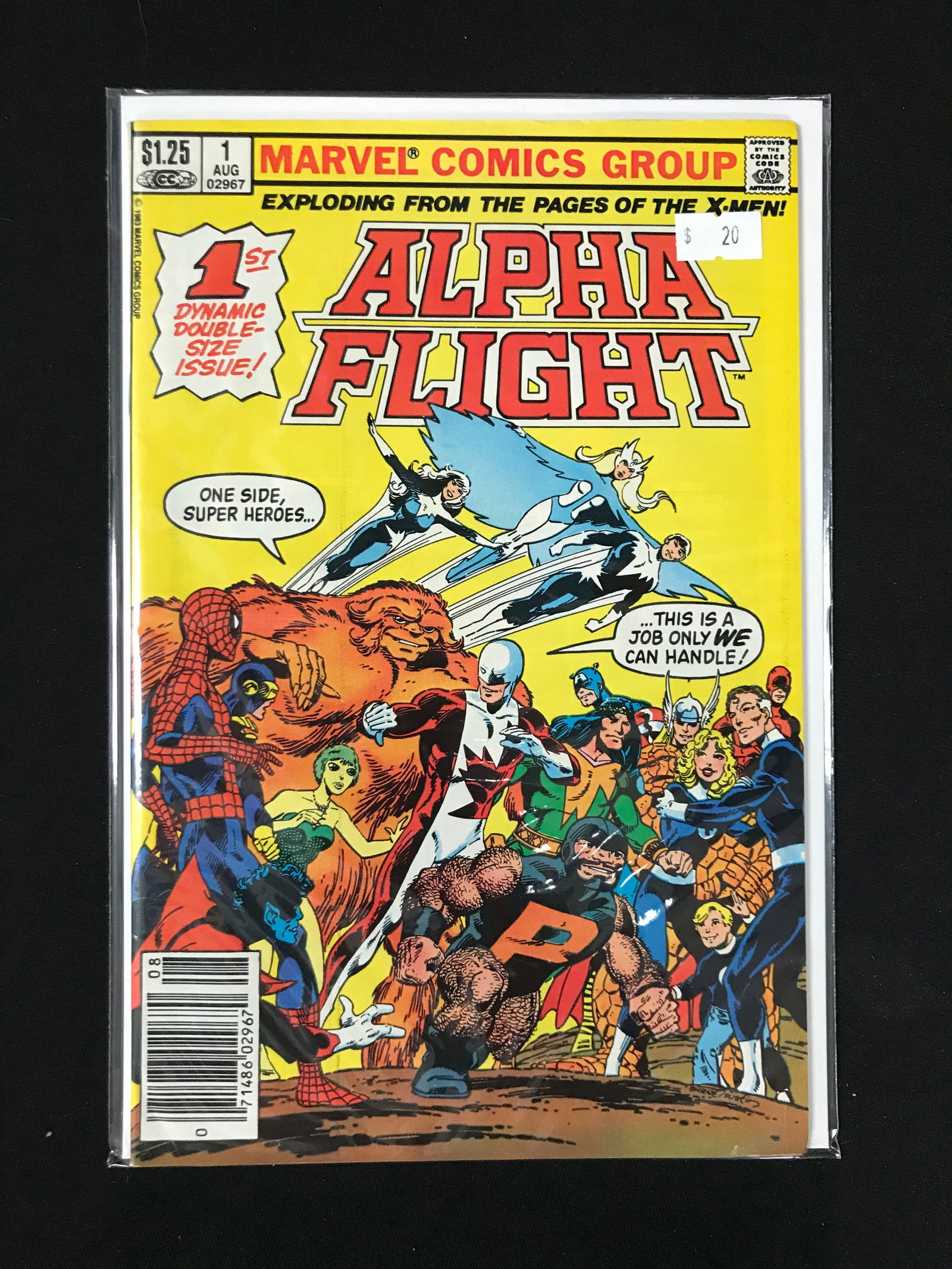MARVEL COMICS NO.1 ALPHA FLIGHT (1 of 1)