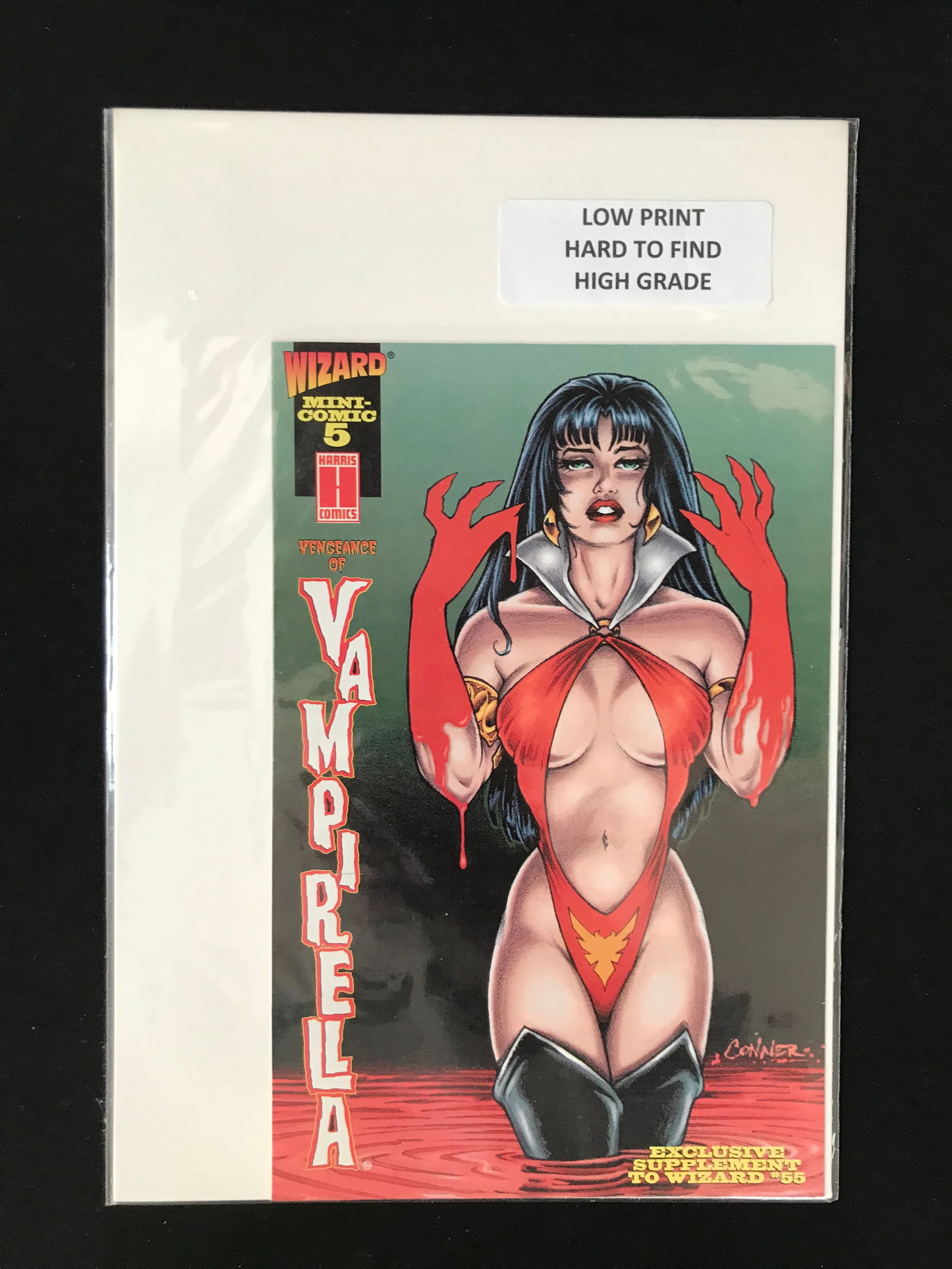 WIZARD AND HARVEY COMICS NO.5 VAMPIRELLA MINI COMIC (1 of 1)
