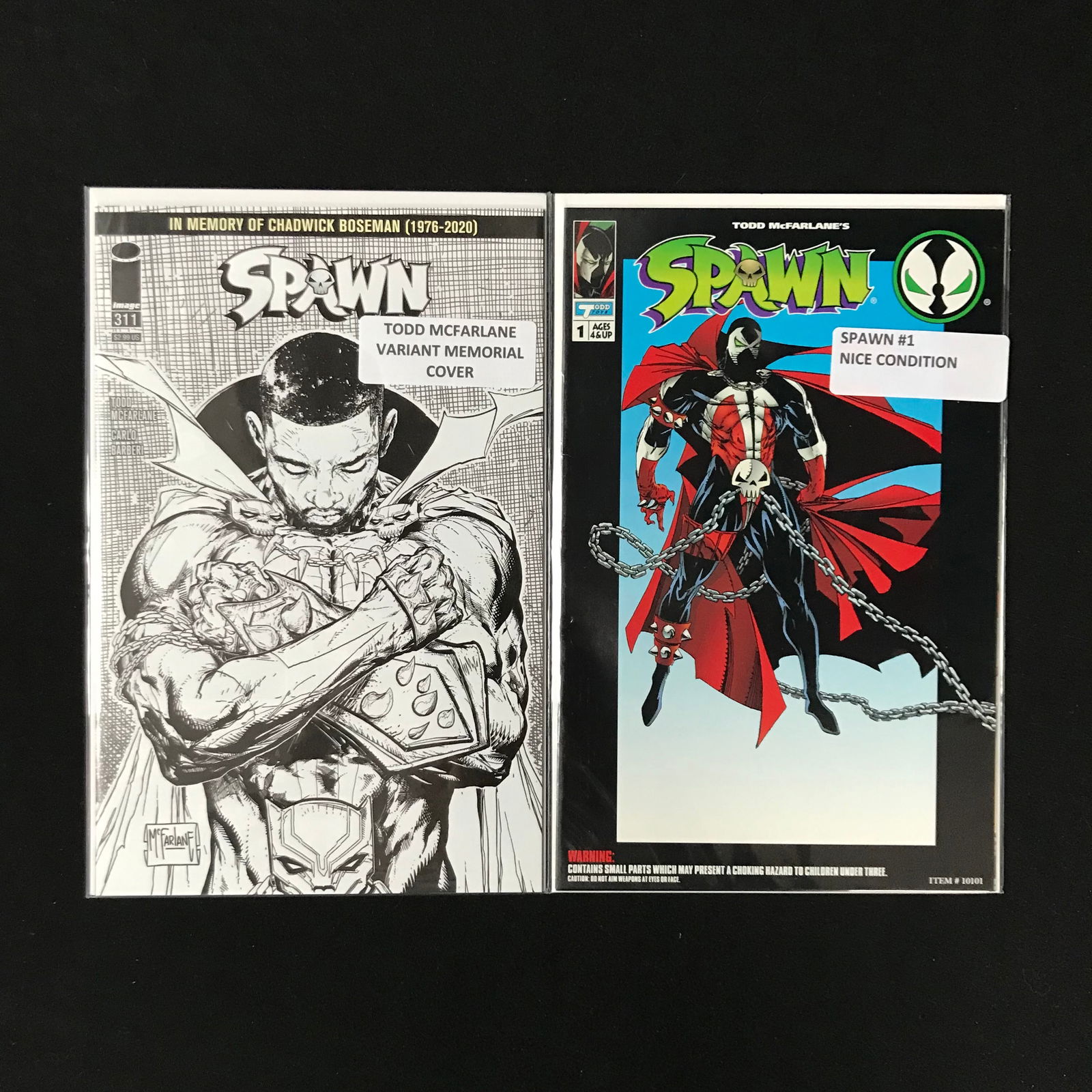 LOT OF 2 SPAWN COMICS (IMAGE COMICS) (1 of 1)