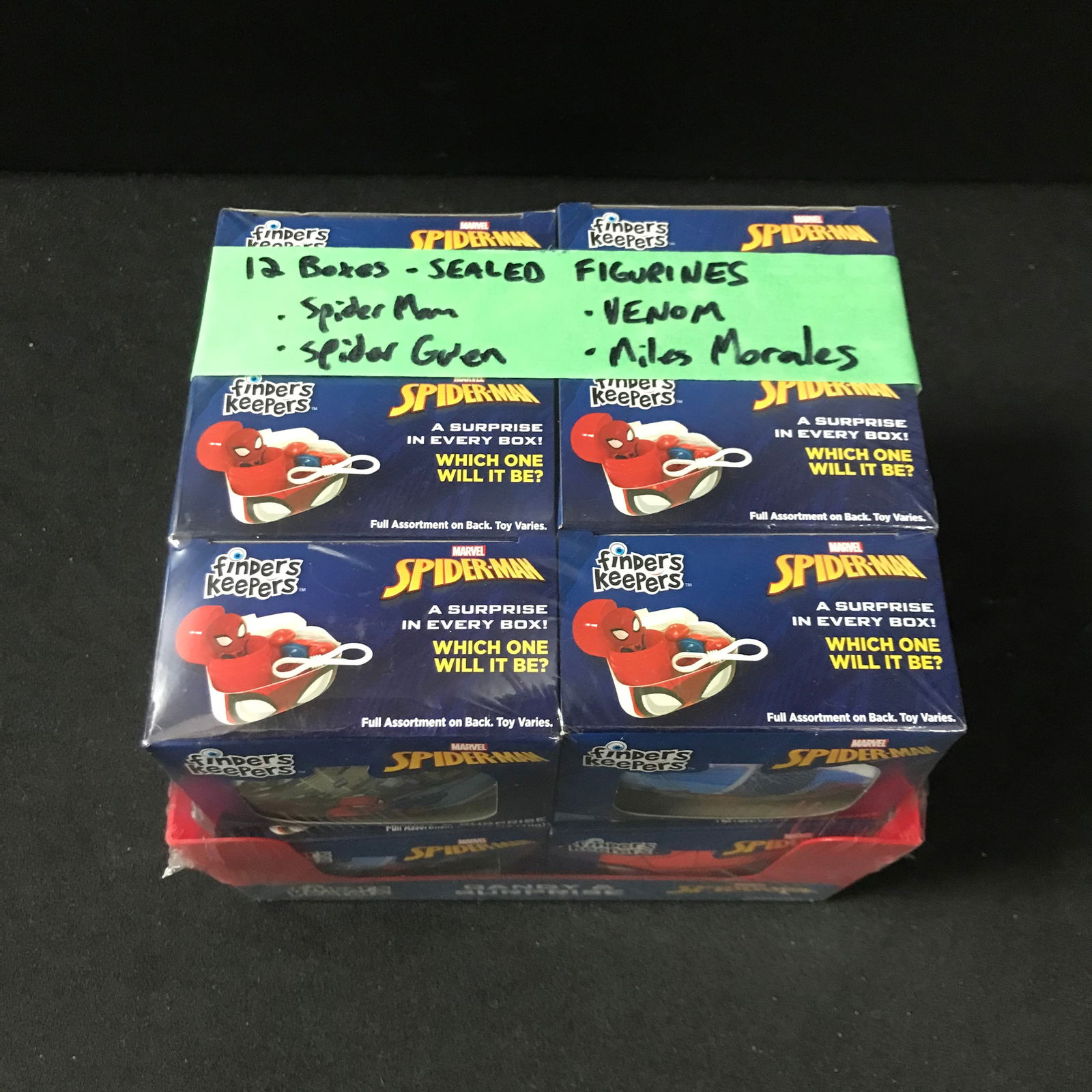 LOT OF 12 SEALED MARVEL FIGURINES (1 of 1)